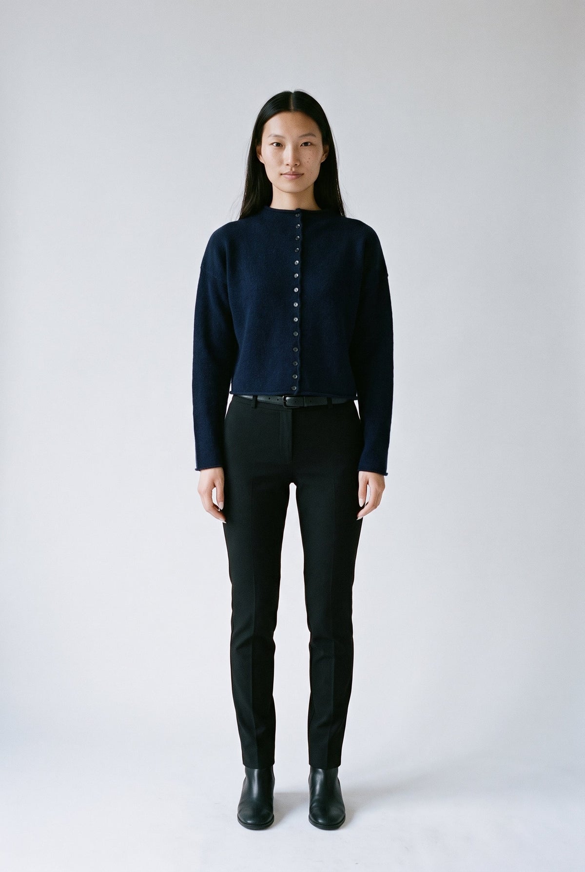 Navy Sweater THE WORKSHOP