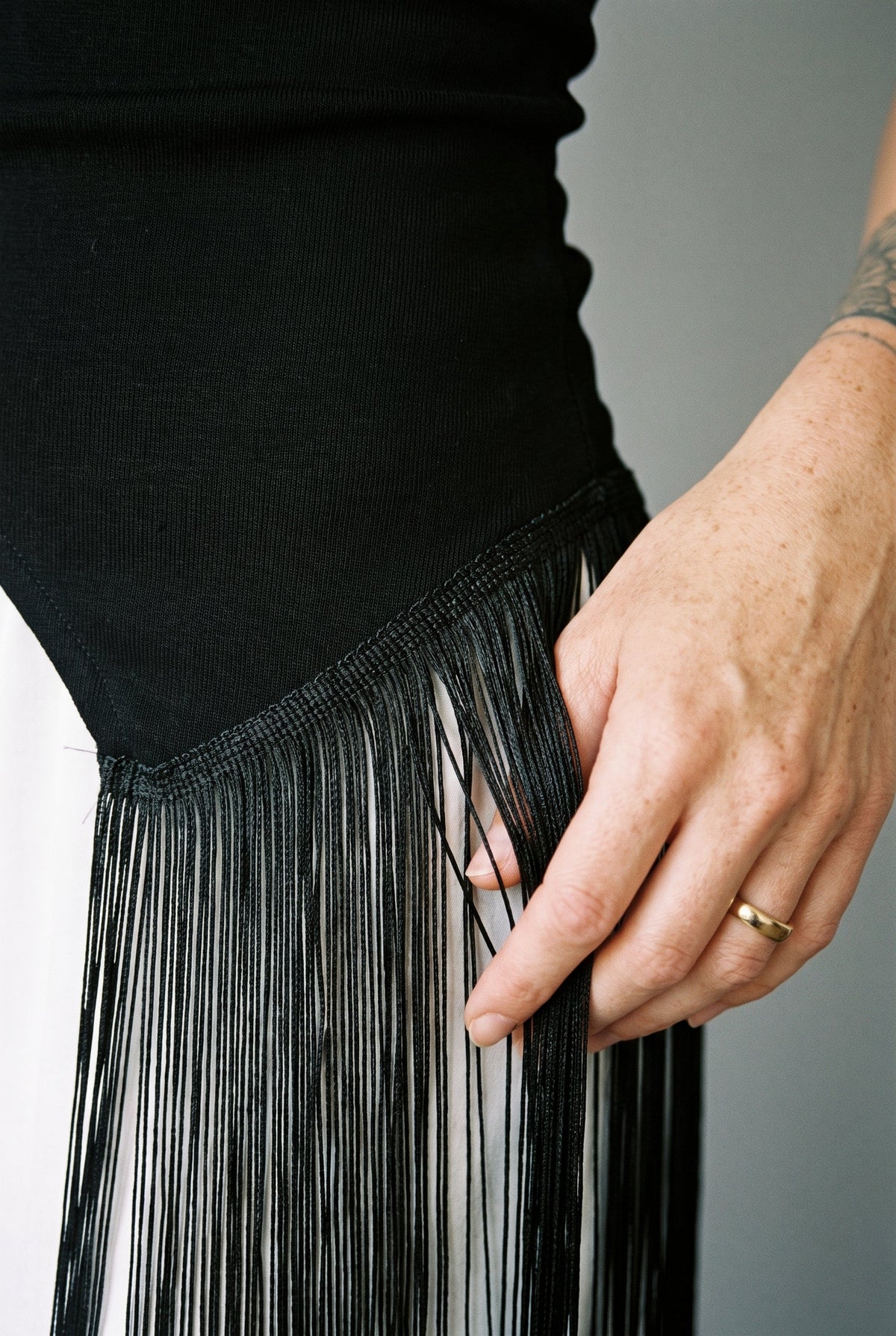 Strapless Fringe Camisole Top Mccolin
