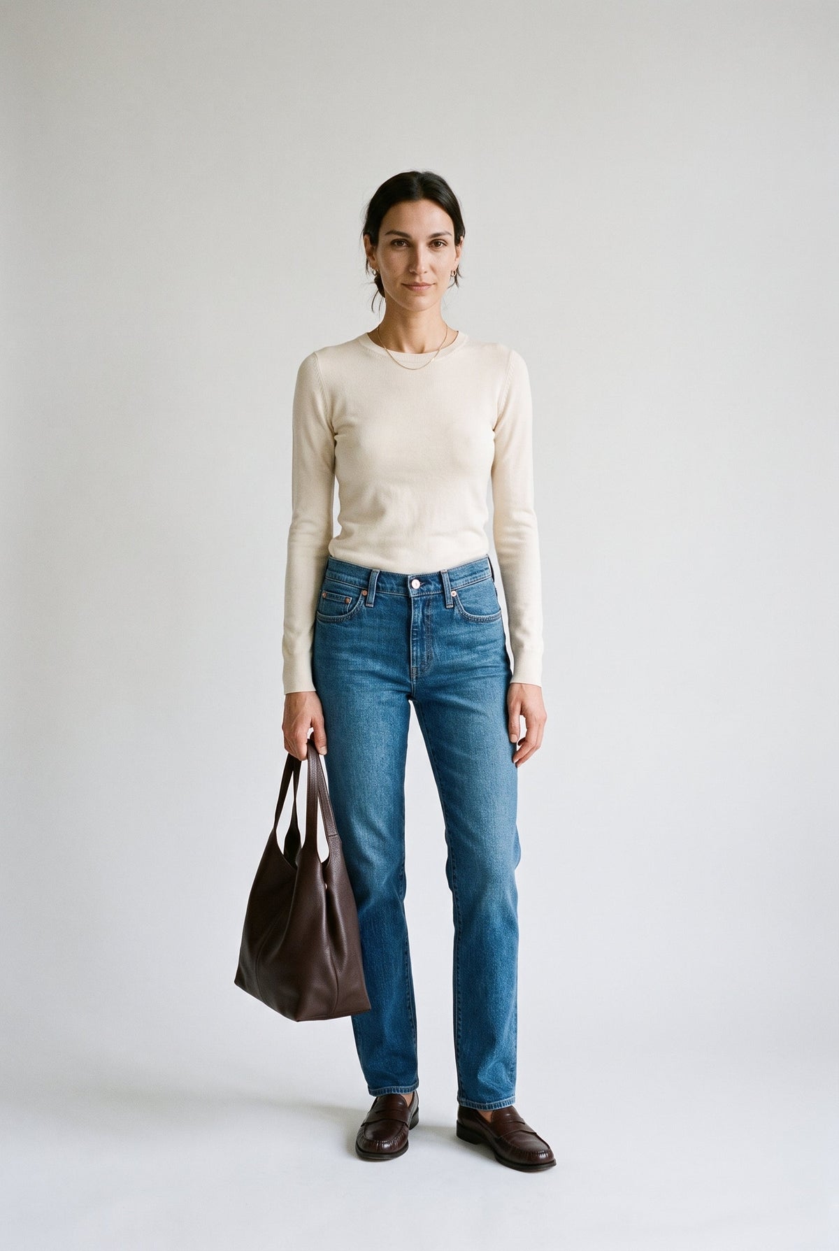 Rebel Mid Rise Slim Straight Daze