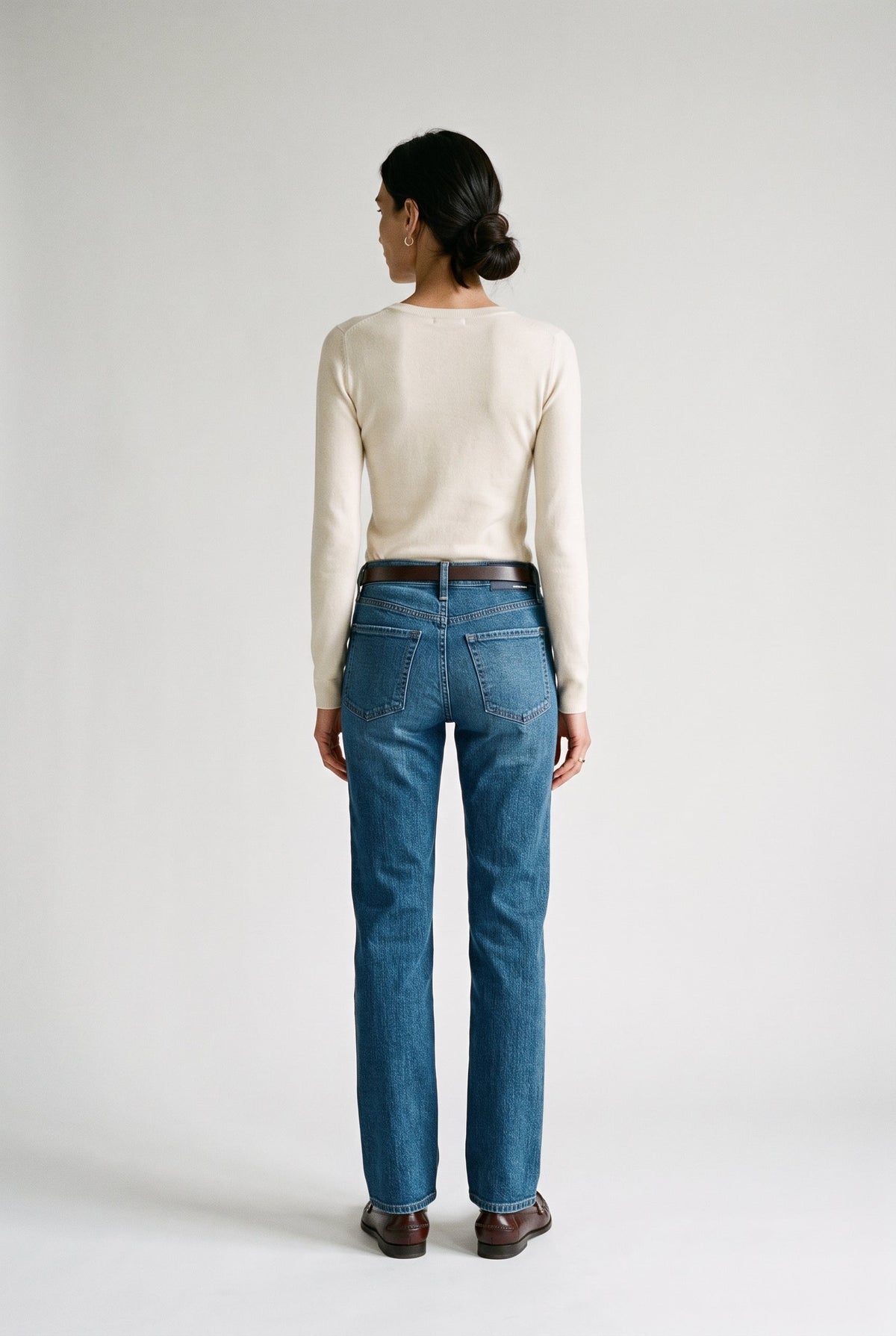 Rebel Mid Rise Slim Straight Daze