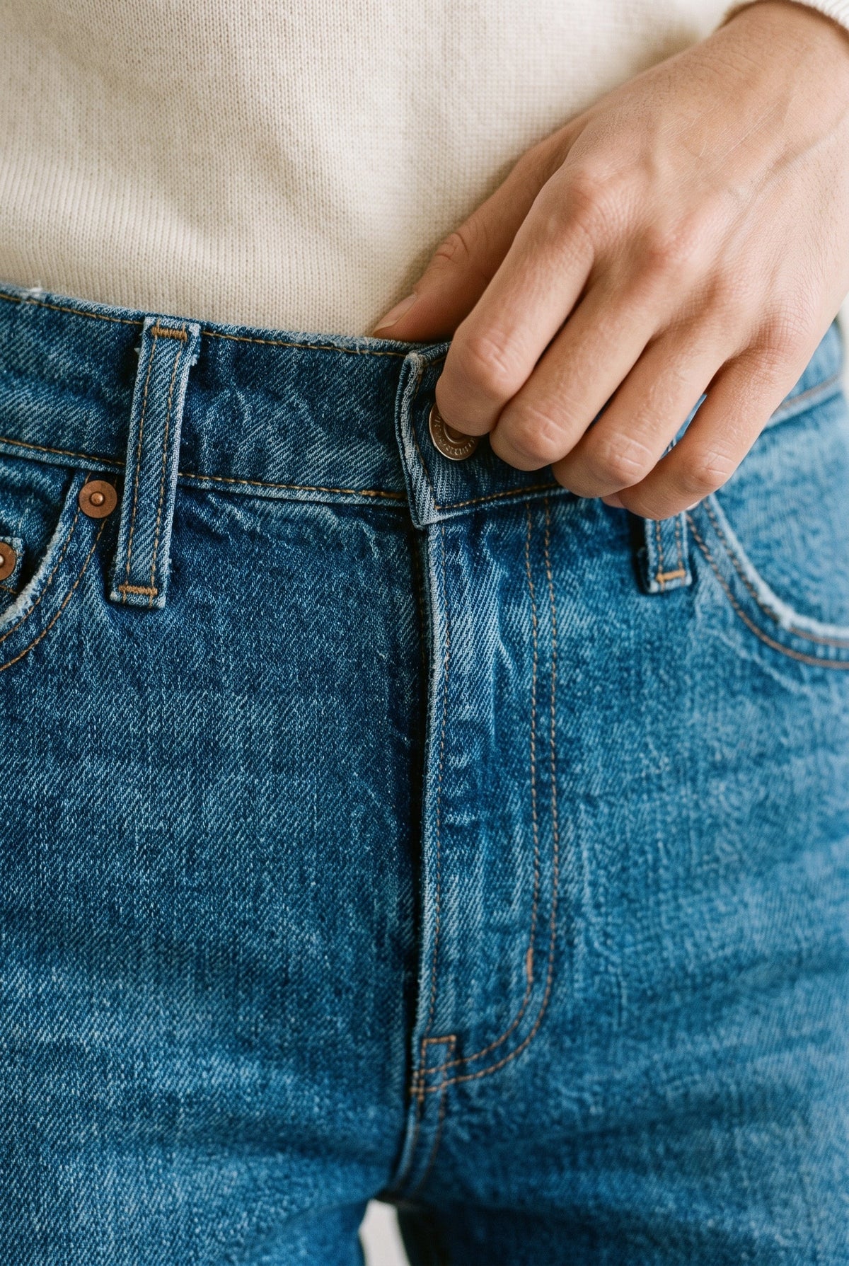 Rebel Mid Rise Slim Straight Daze