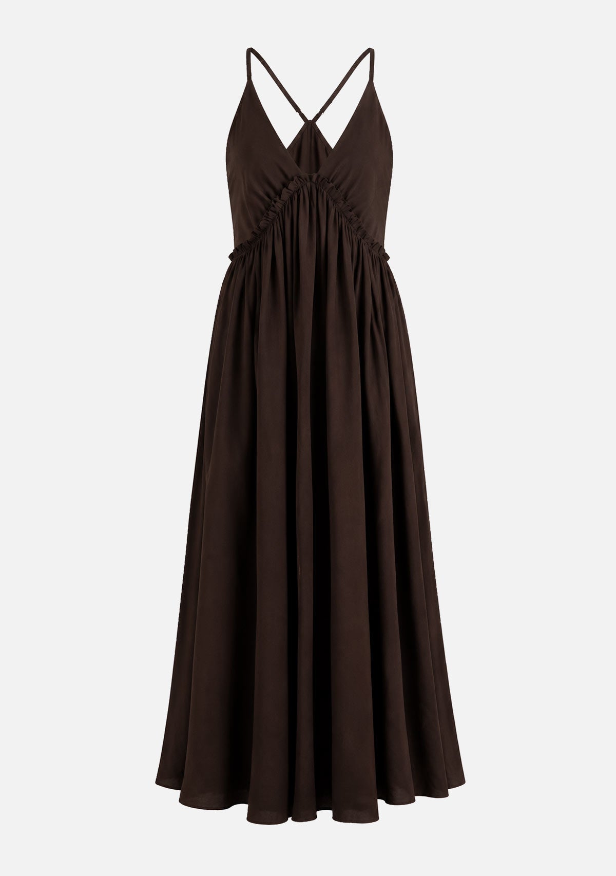 Black Halter Maxi Dress Black