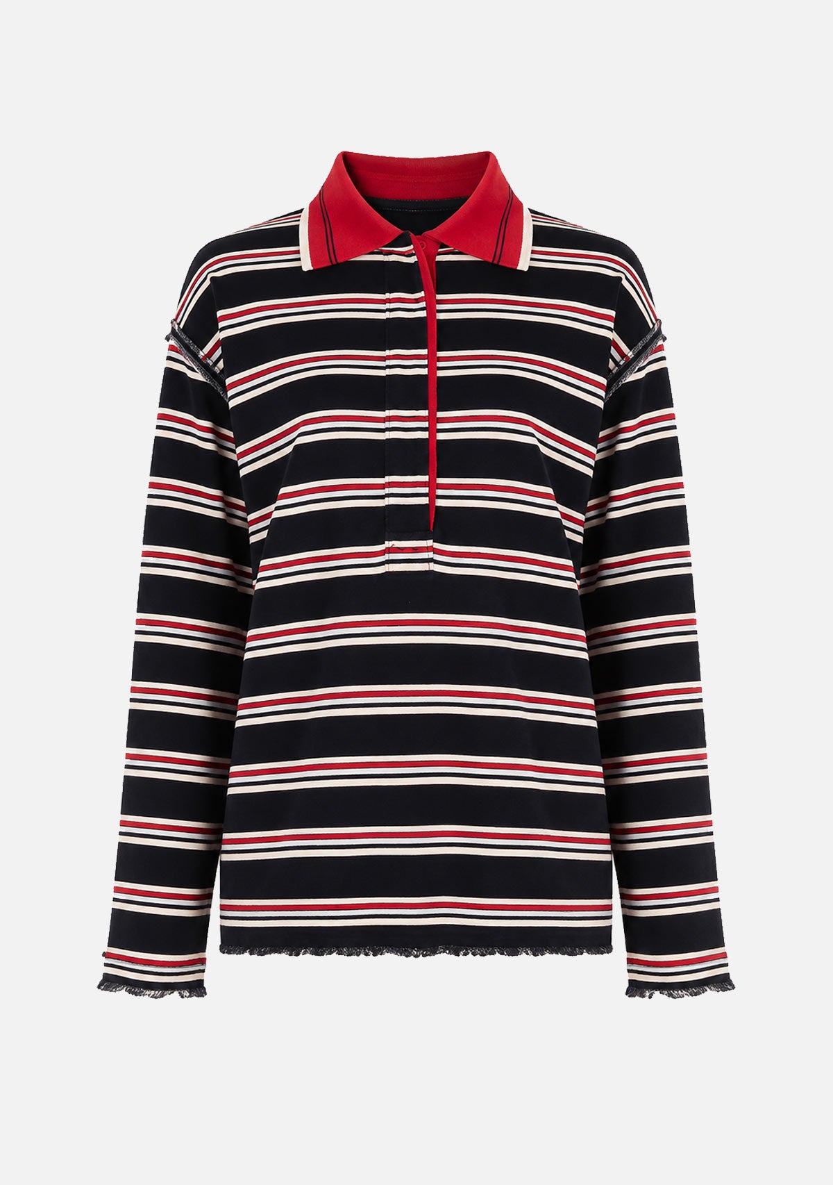 Soft Sweater with Stripes