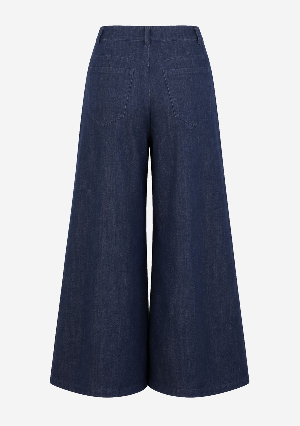 Essential Wide Leg Pants Blue