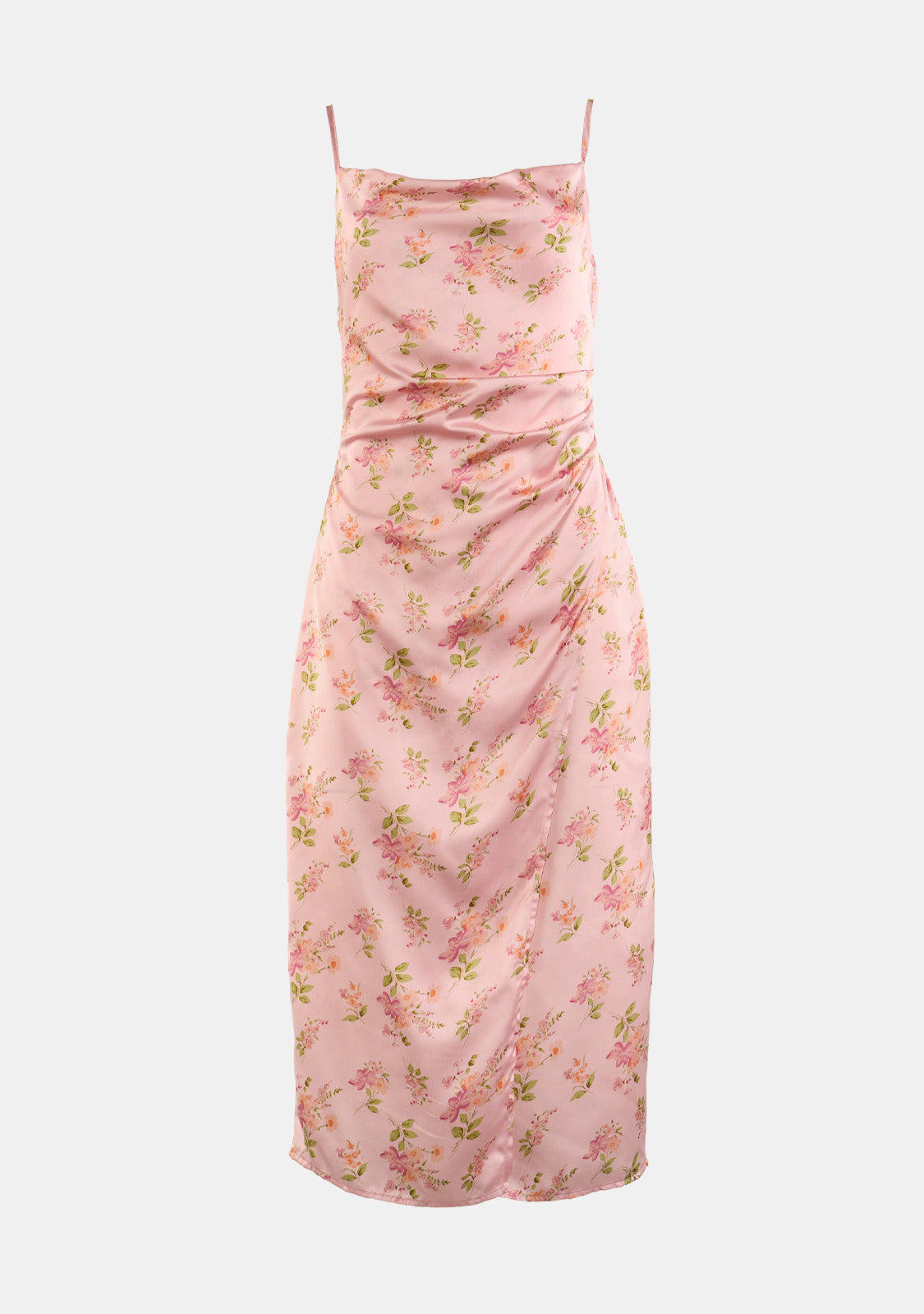 Floral Midi Slip Dress