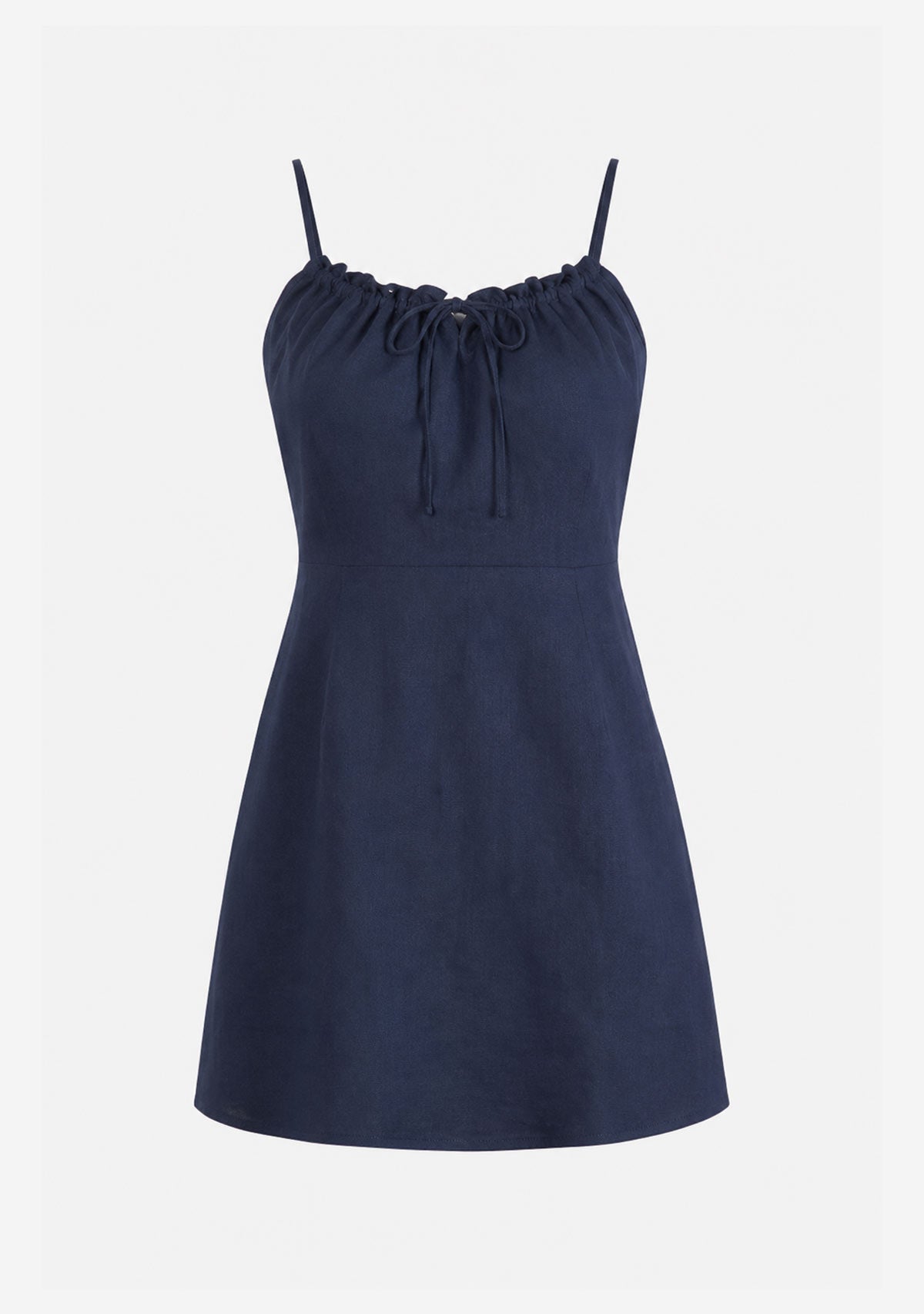 Clean Line Mini Dress Navy