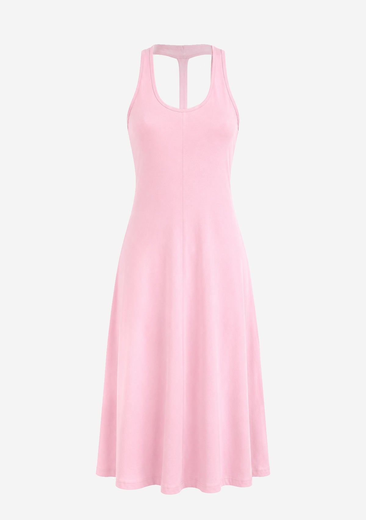 Soft Drape Maxi Dress Pink