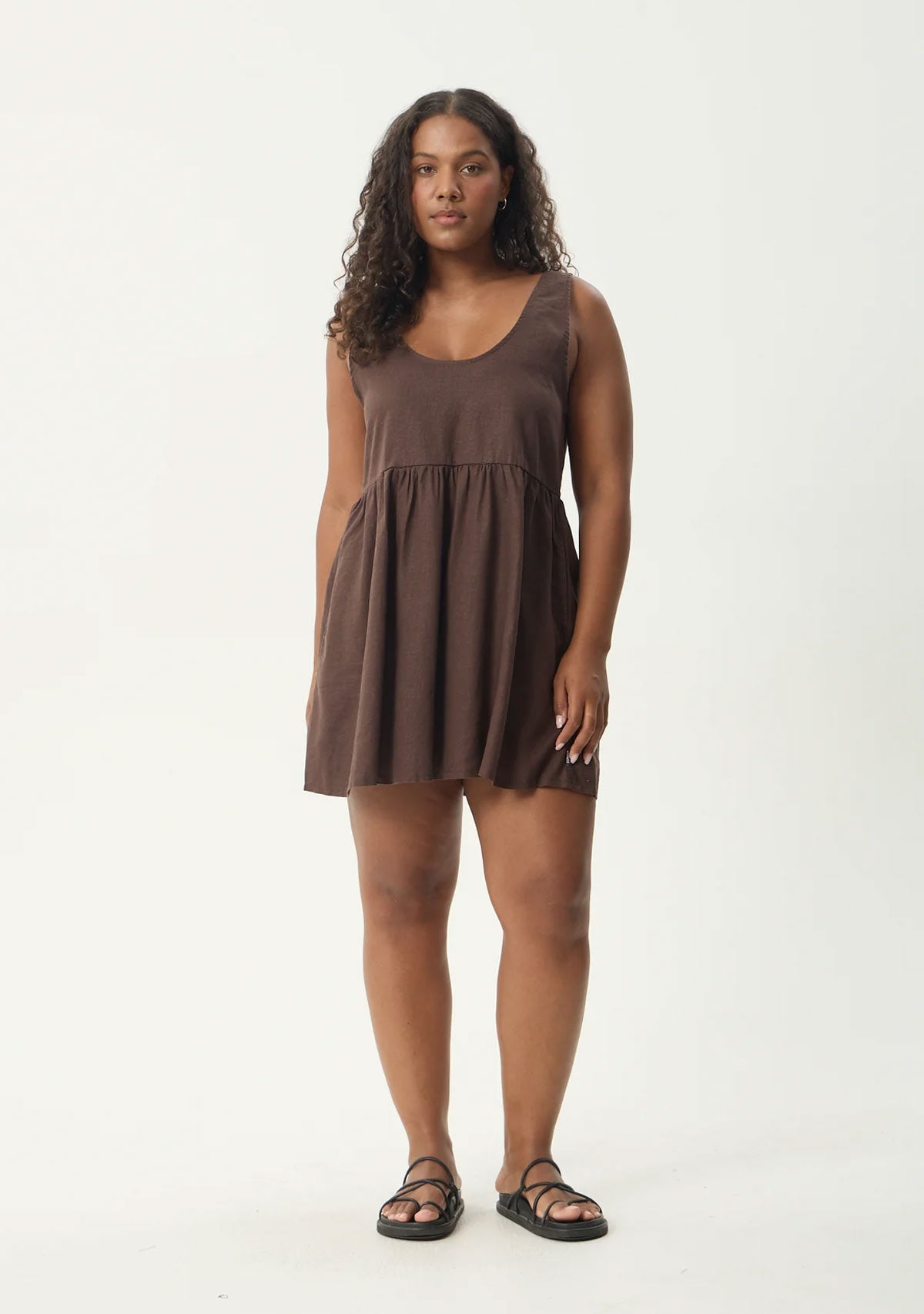 Jesse Mini Dress Coffee