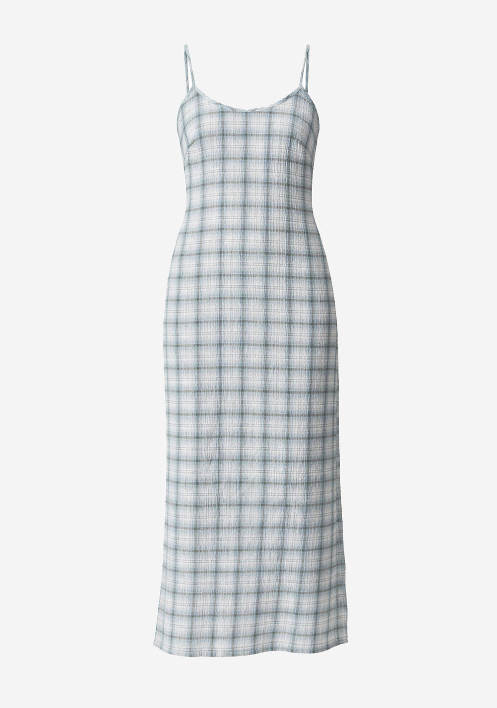 Lagoon Hemp Seersucker Maxi Dress | The Latest Scoop