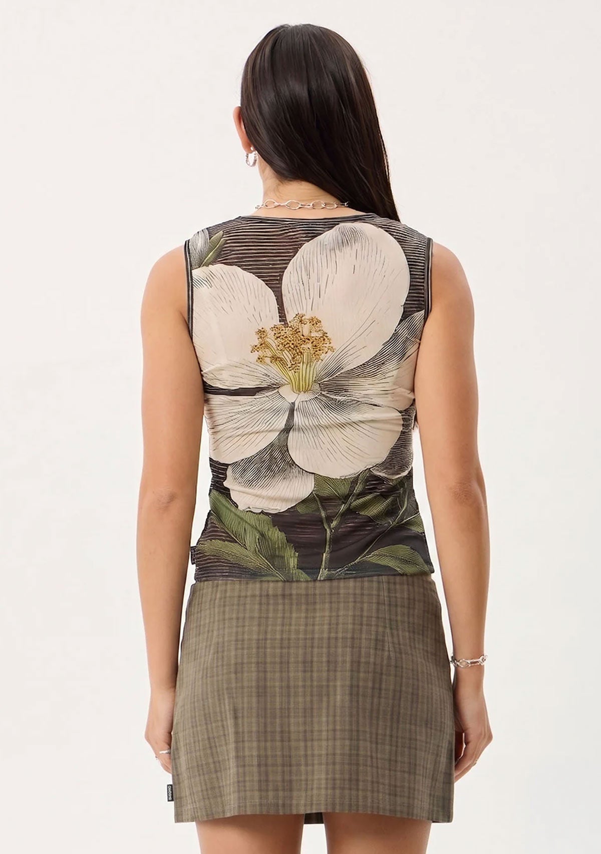 Jasmine Recycled Sheer Tank Multi