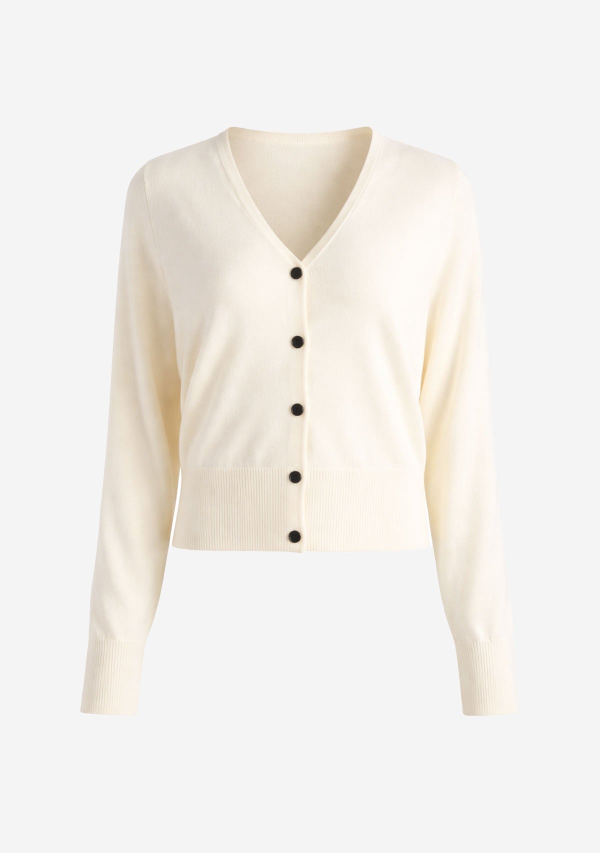 Classic White Cardigan White