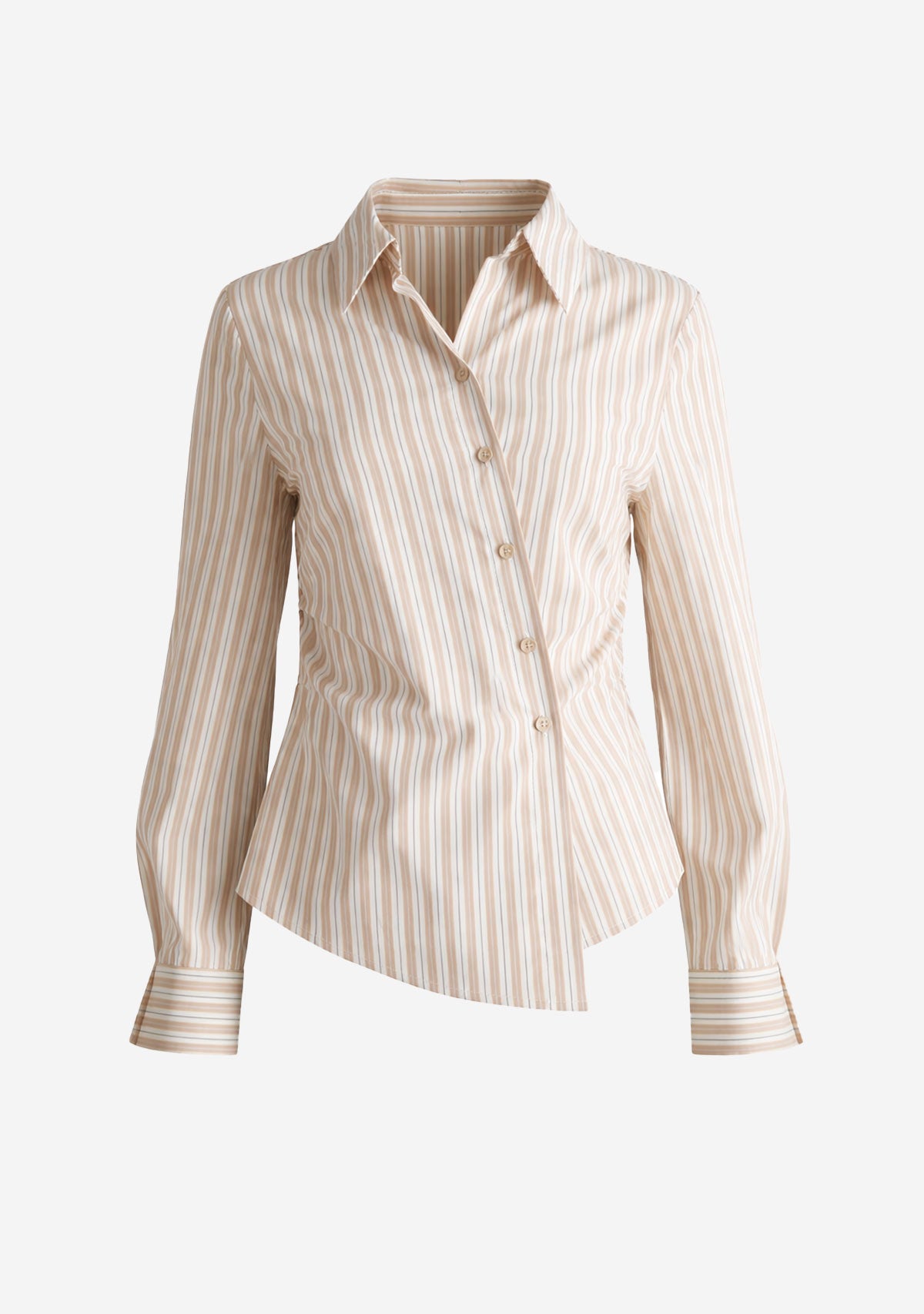 Desert Stripe Blouse Khaki Stripe