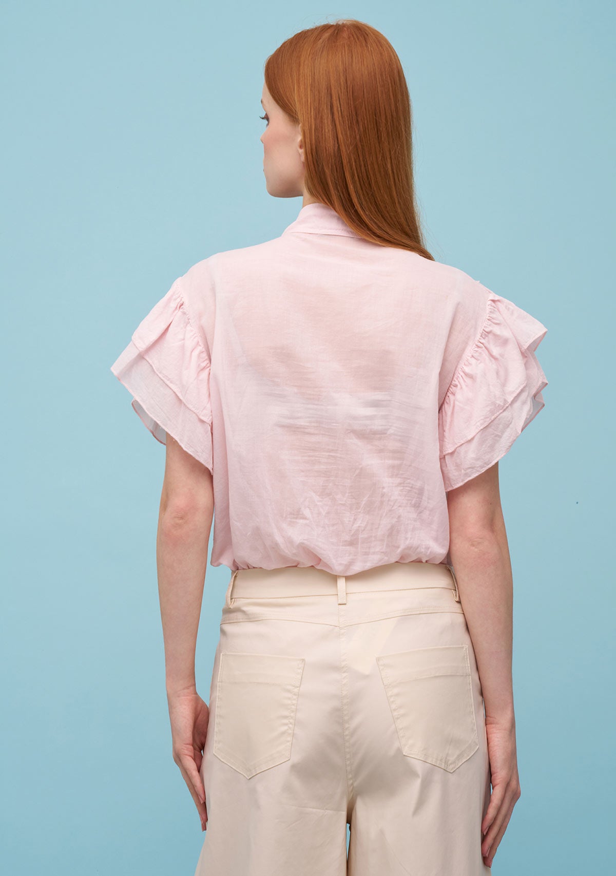 Violetta Blouse Pink | The Latest Scoop