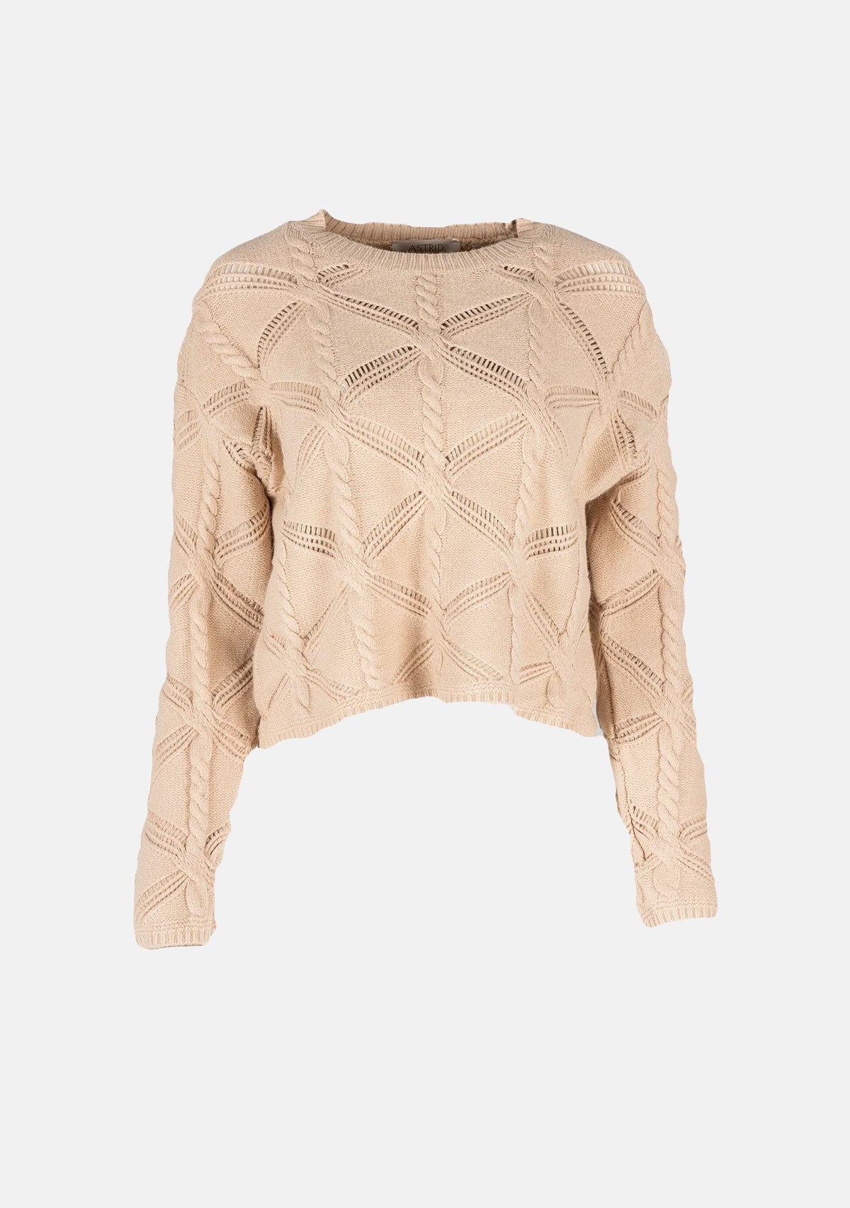 Women’s Knit Sweater Camel