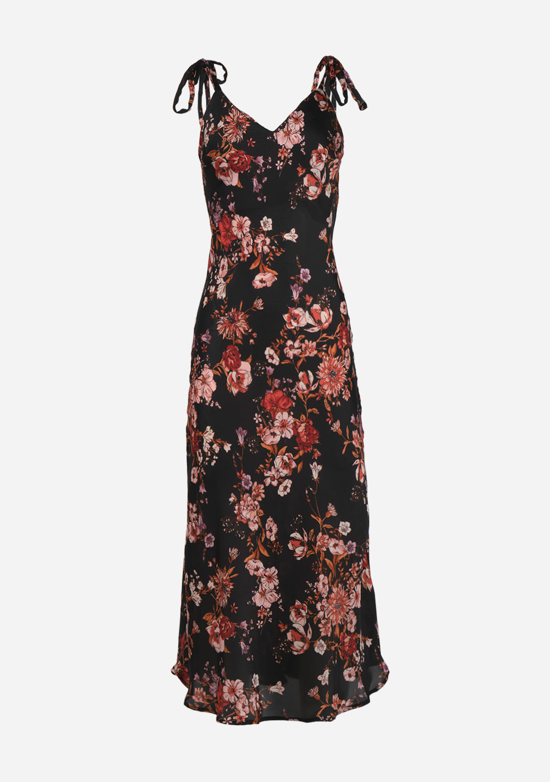 Wildfloral Middy Dress SLDR Ties