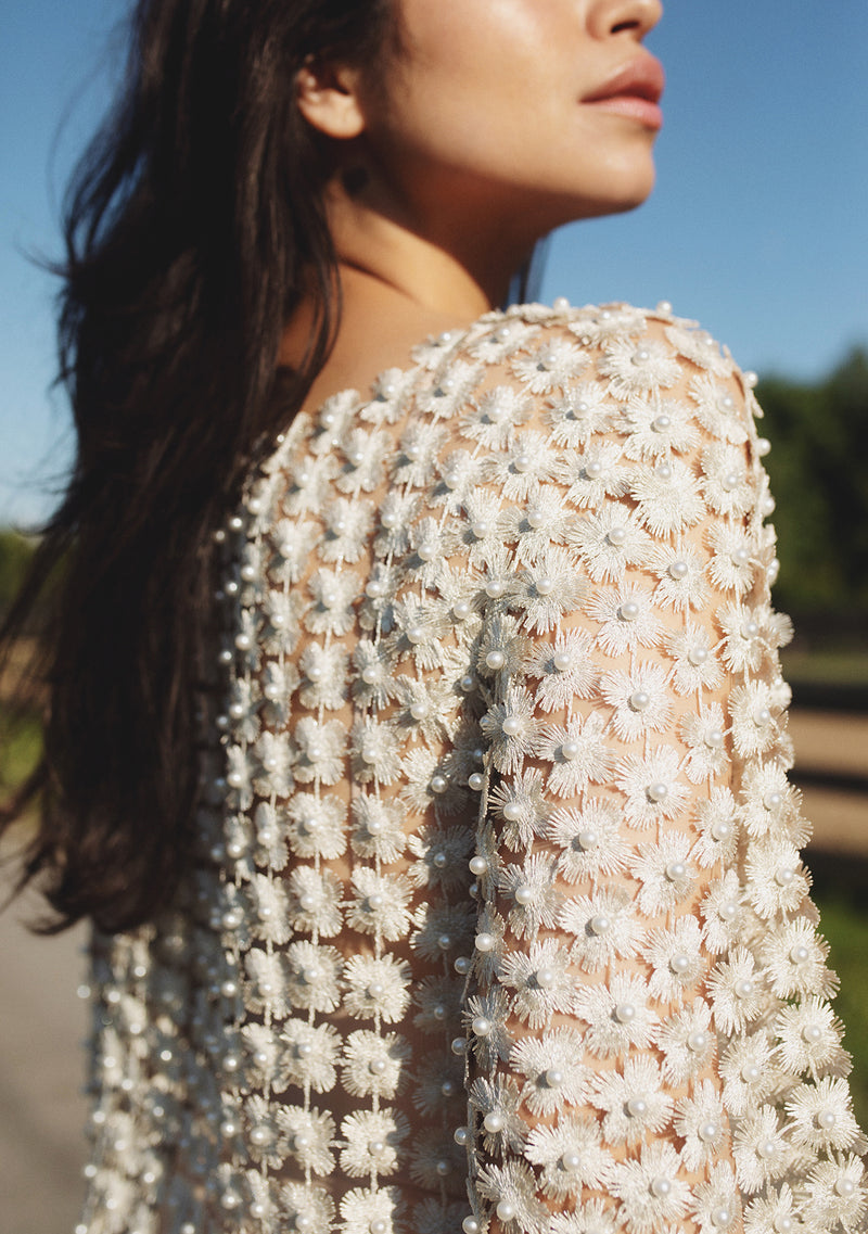 Bead Crochet Tunic w Belt