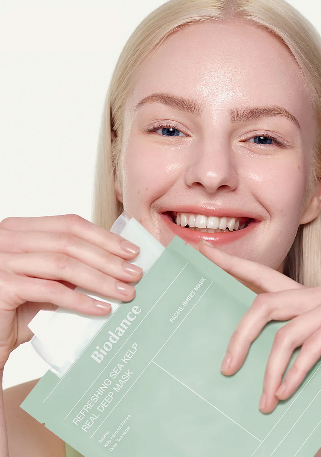 Biodance Hydrogel Masks Refreshing Sea Kelp Real Deep