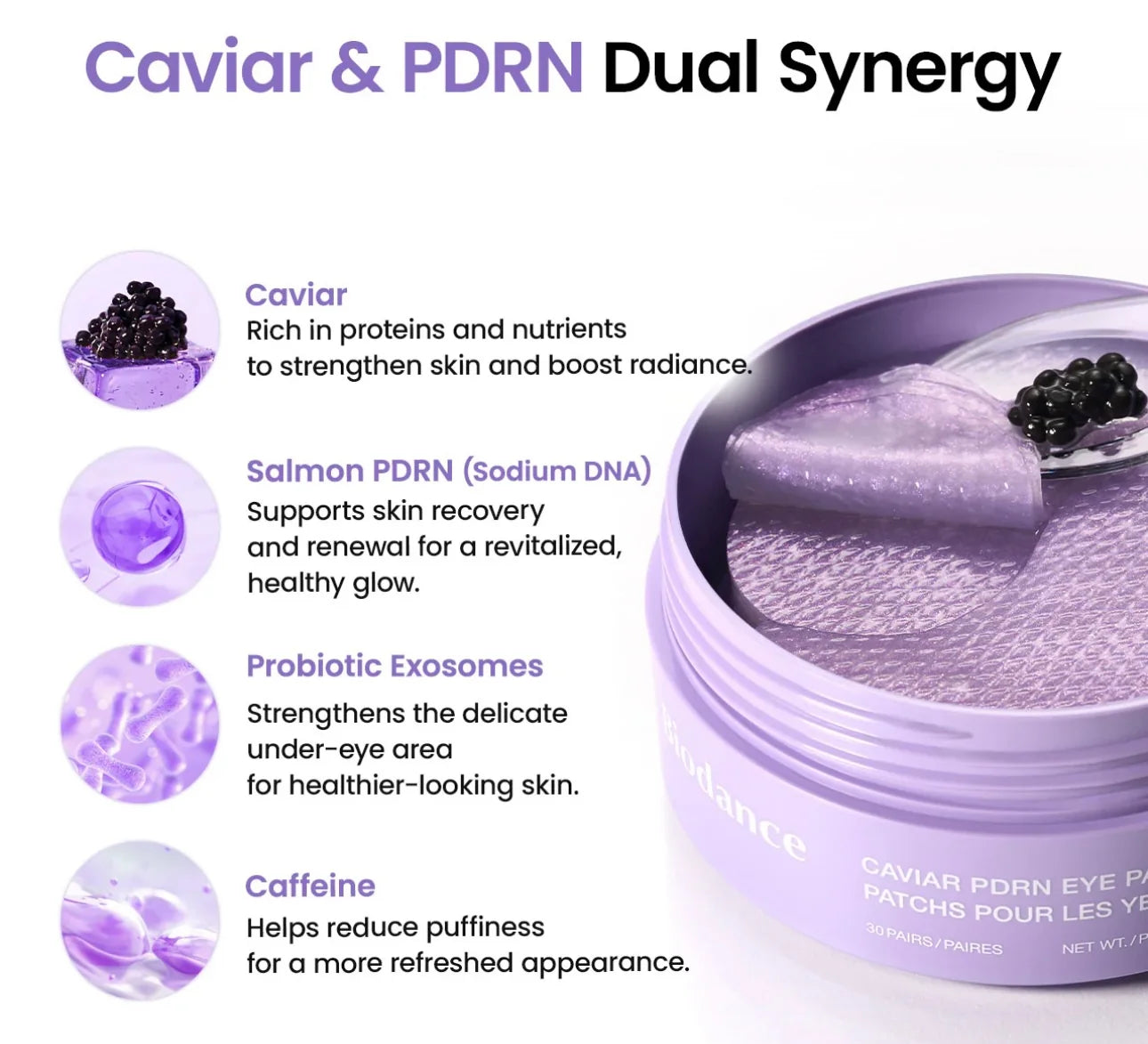 Biodance Caviar Pdrn Eye Patches