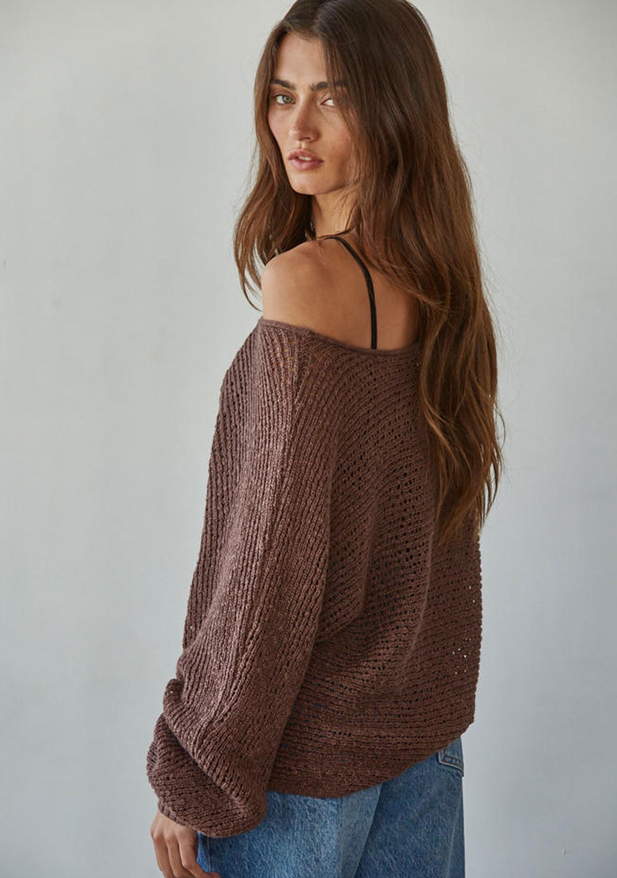 Laurel Canyon Pullover Chocolate