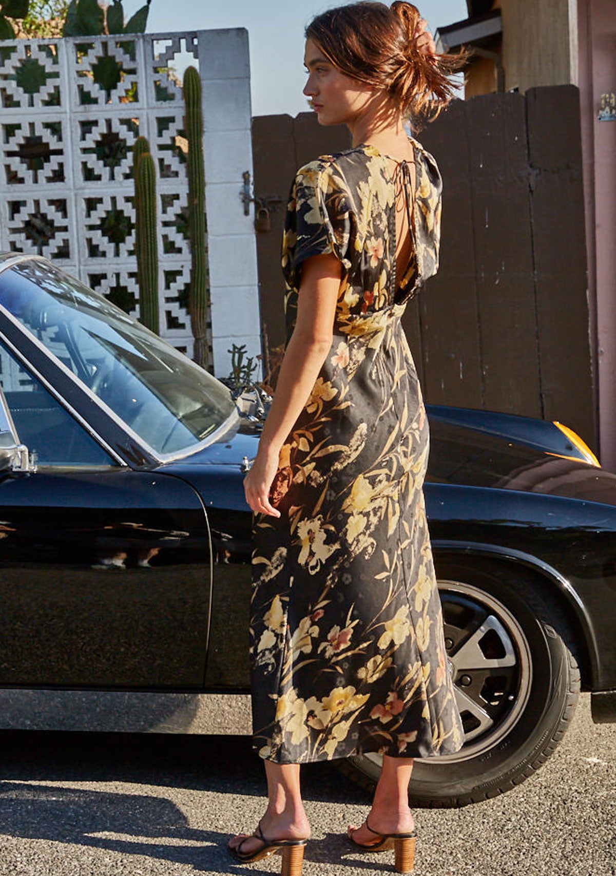 Maelys Floral Maxi Black Multi