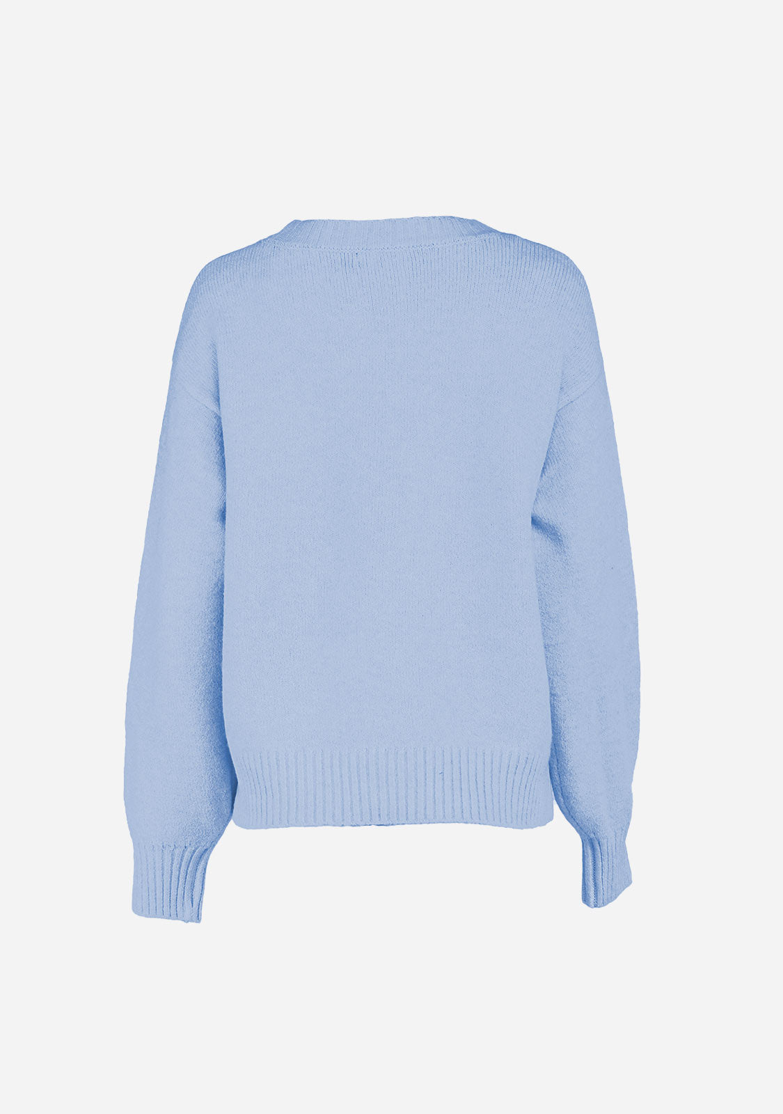 Desiree Pullover Sweater Sky Blue Medium at The Latest Scoop