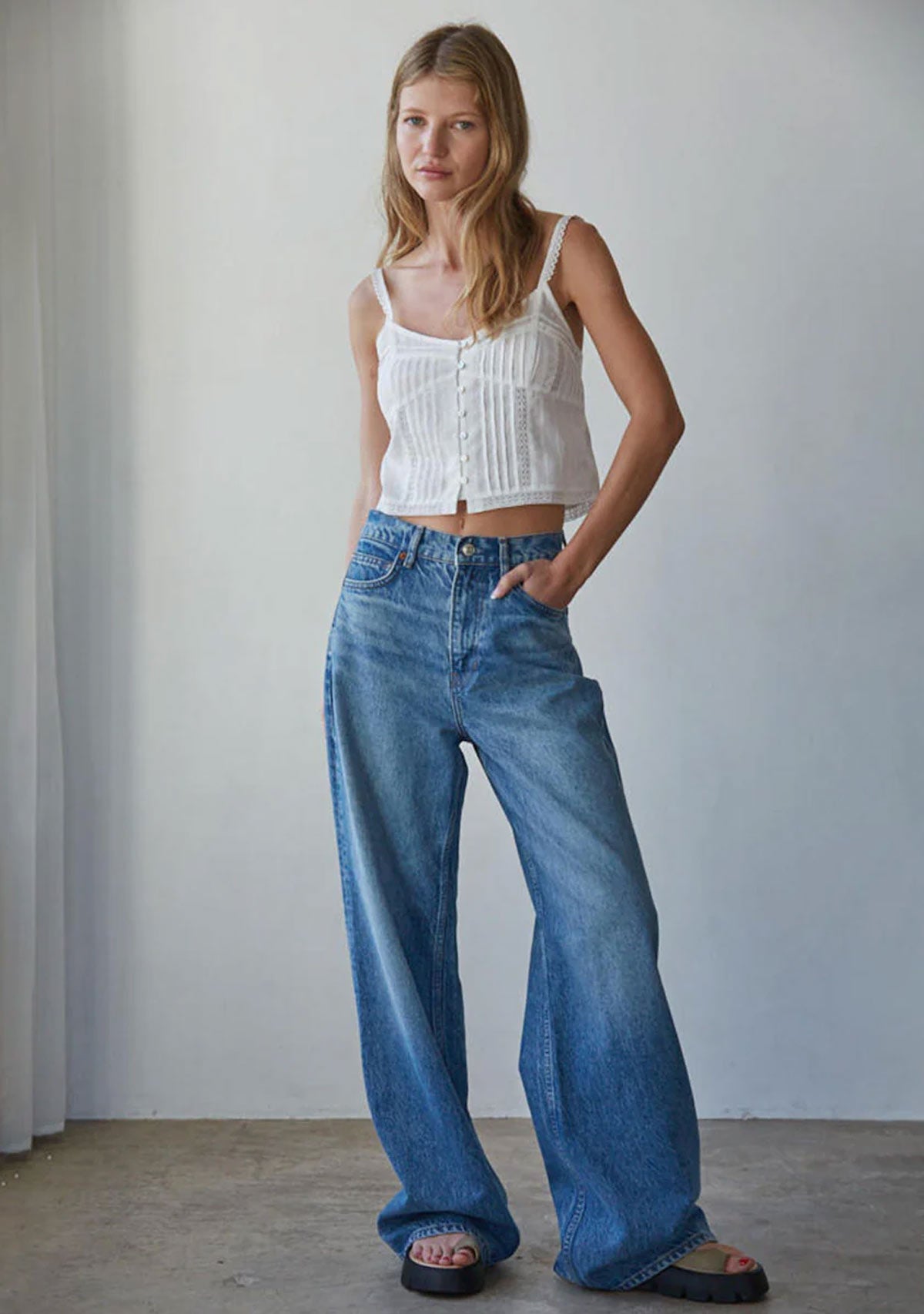 Finneas Button Down Top