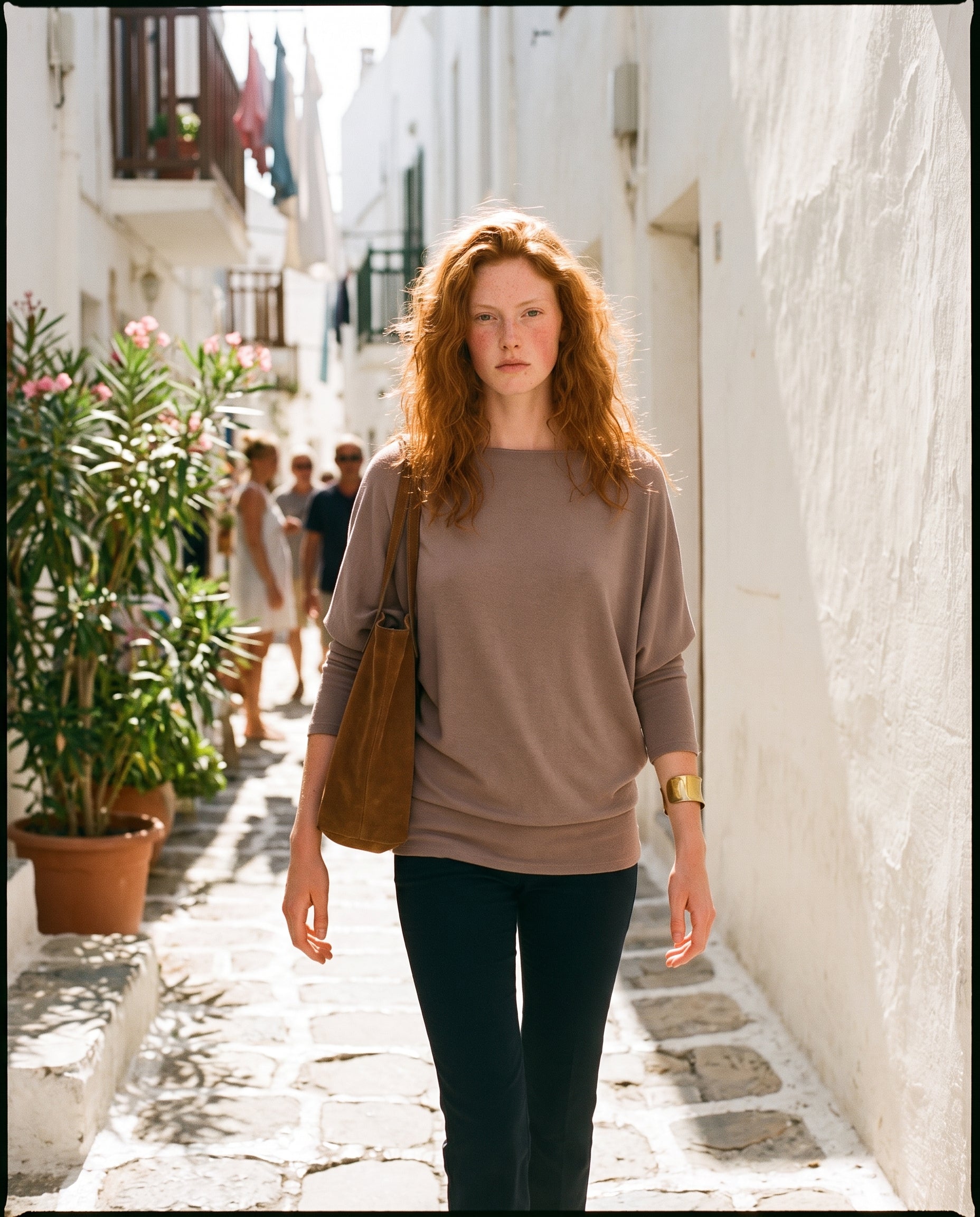 Off Shoulder Dolman Slv Tunic