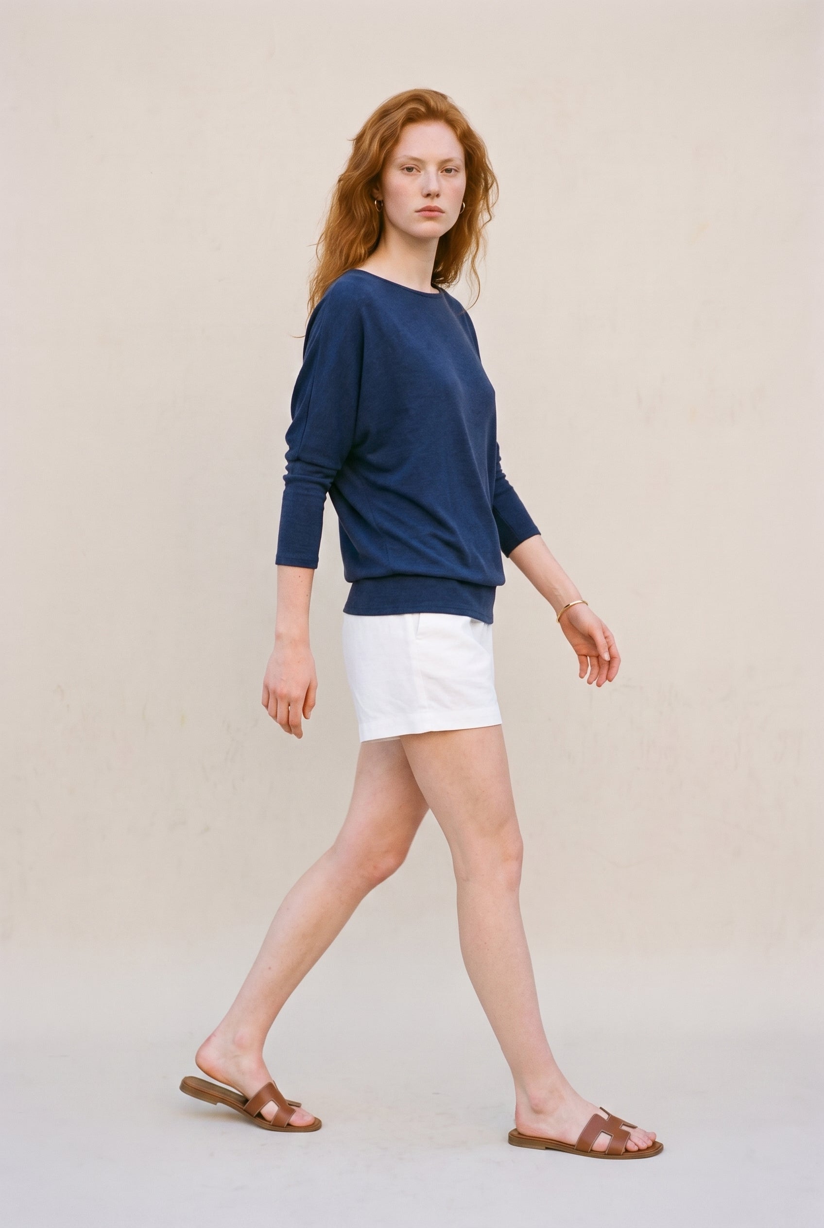 Off Shoulder Dolman Slv Tunic