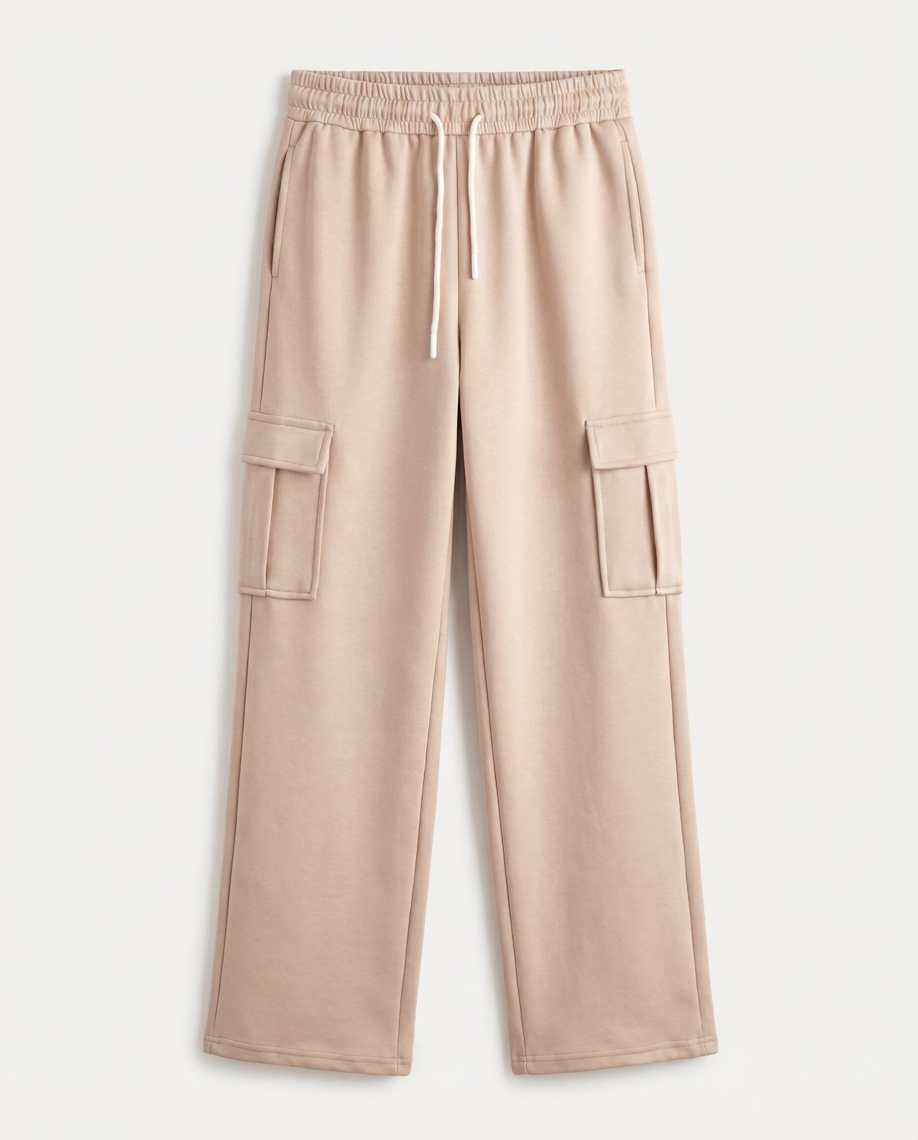 Cargo Jogger Pants Beige