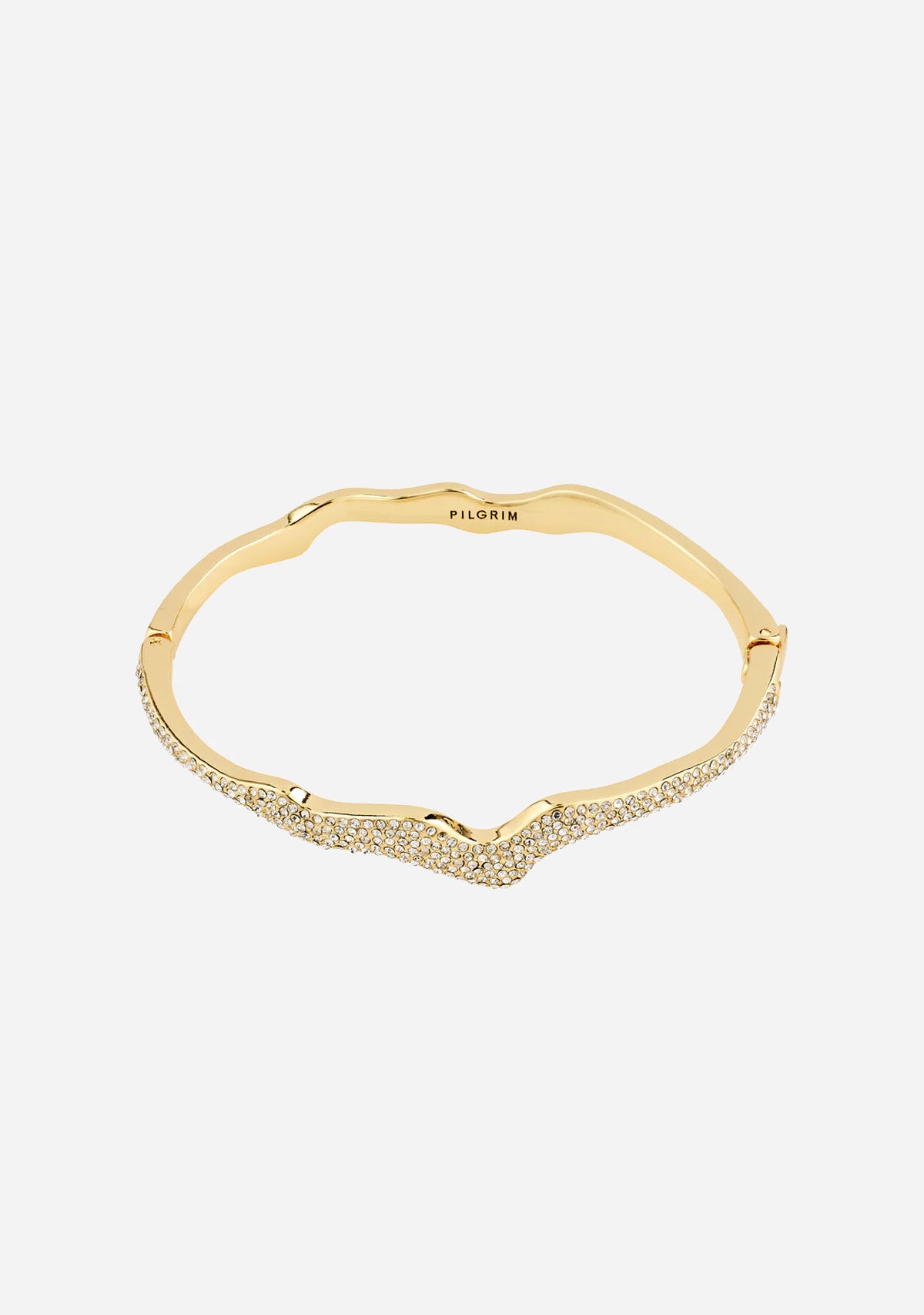 CONNECT recycled crystal bracelet gold-plated - Gold Plated