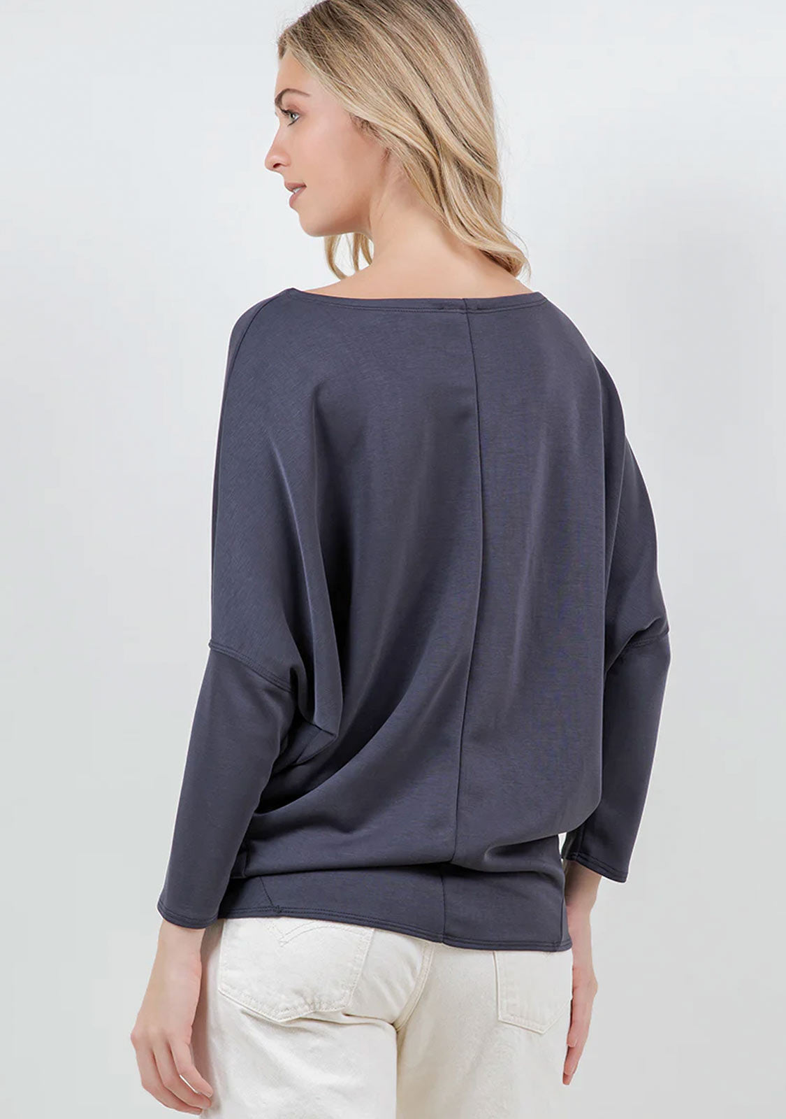 Boatneck Perfect Tunic Graphite