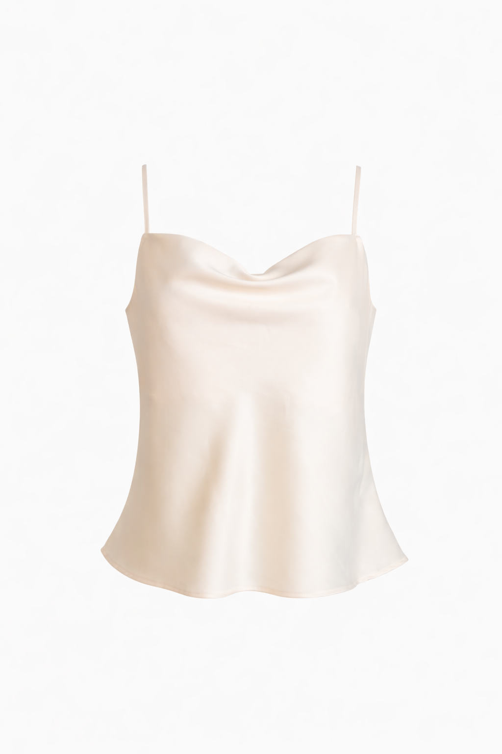 Mari Satin Tank Cream