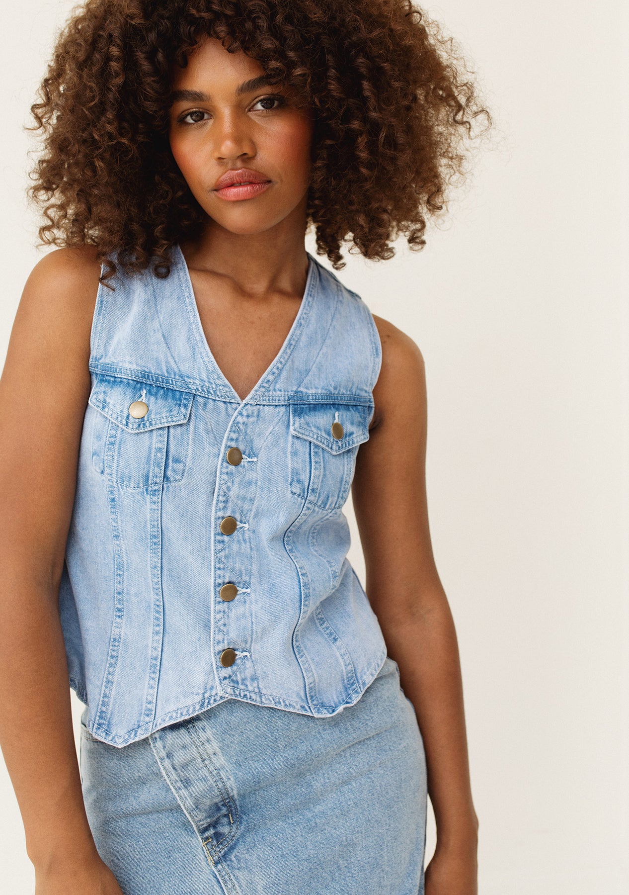 Denim Vest