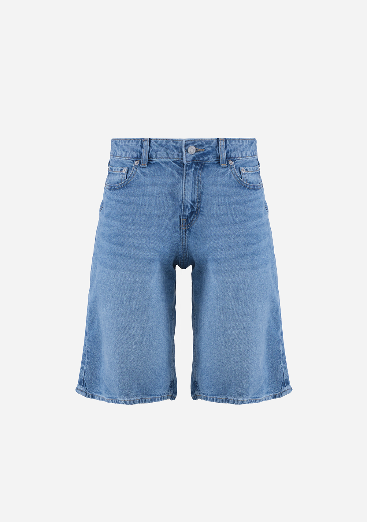 JX Laura Long Denim Shorts