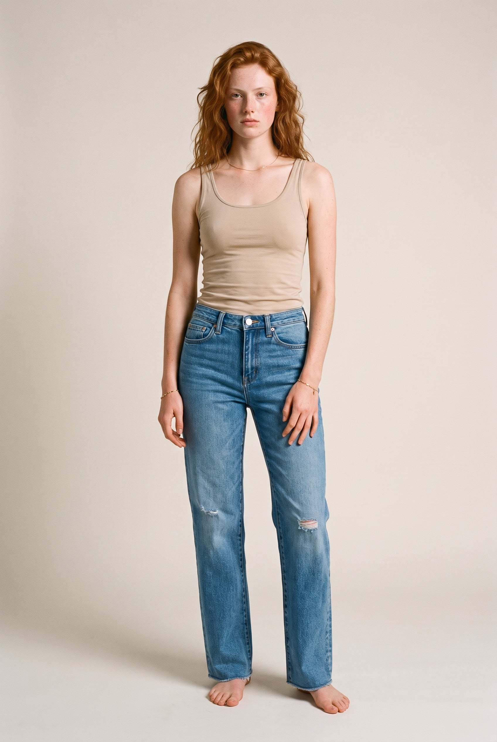 Pleaser High Rise Wide Ankle Wide Awake Vintage