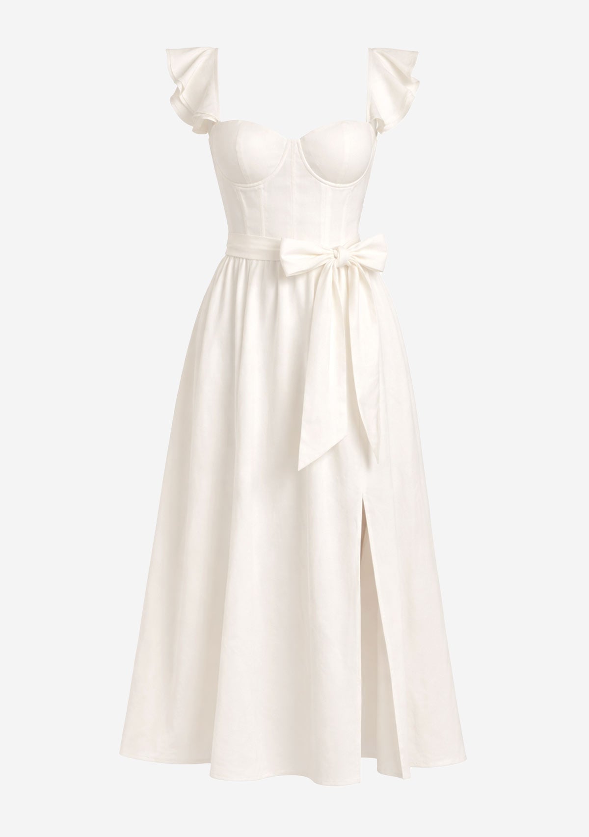 Corset Flutter Dress