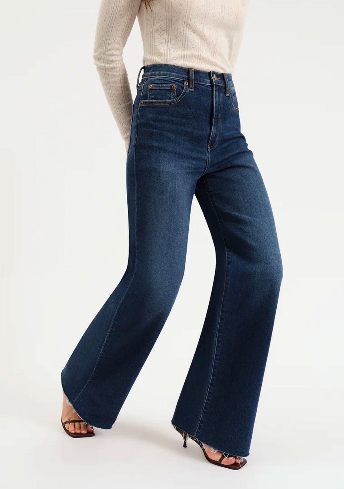 FAR OUT HIGH RISE WIDE LEG Waterfall