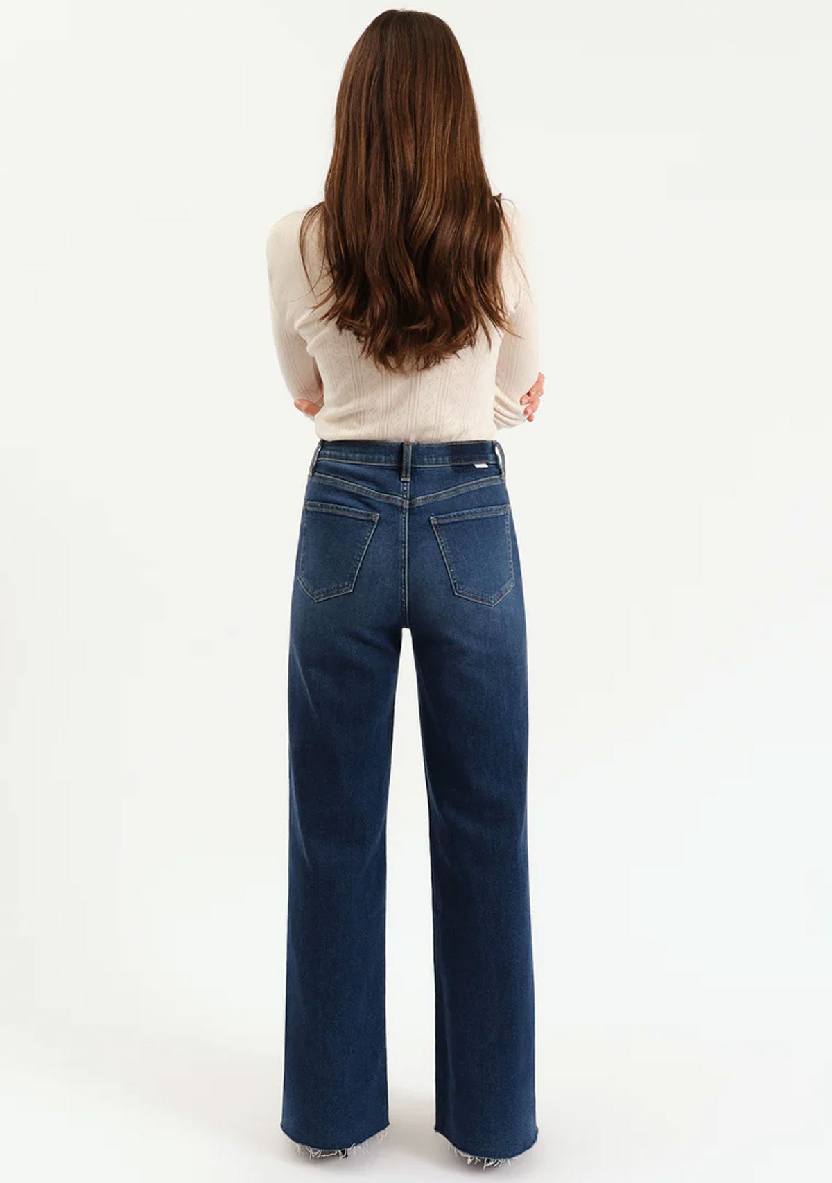 FAR OUT HIGH RISE WIDE LEG Waterfall