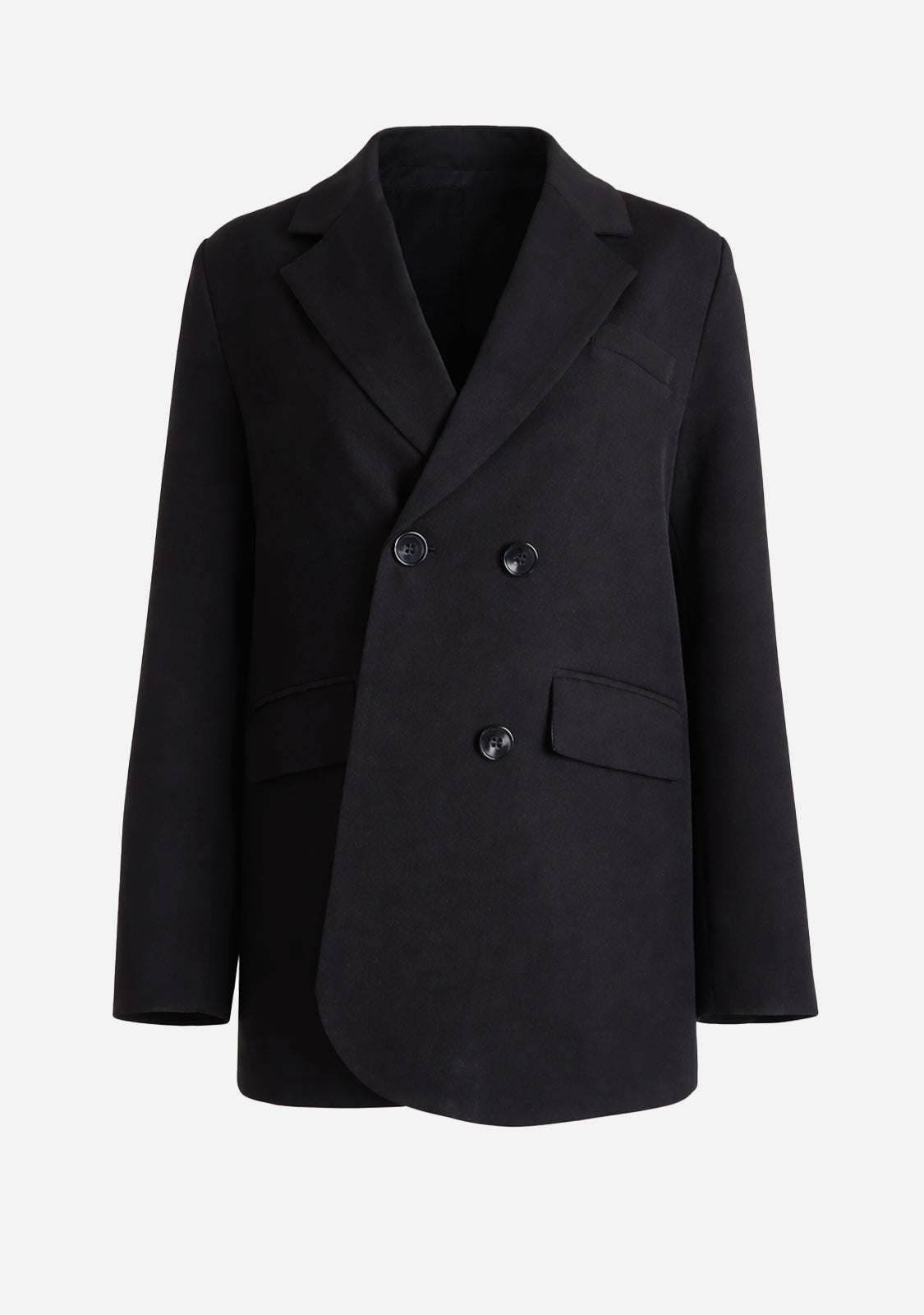 Double Breasted Blazer Black