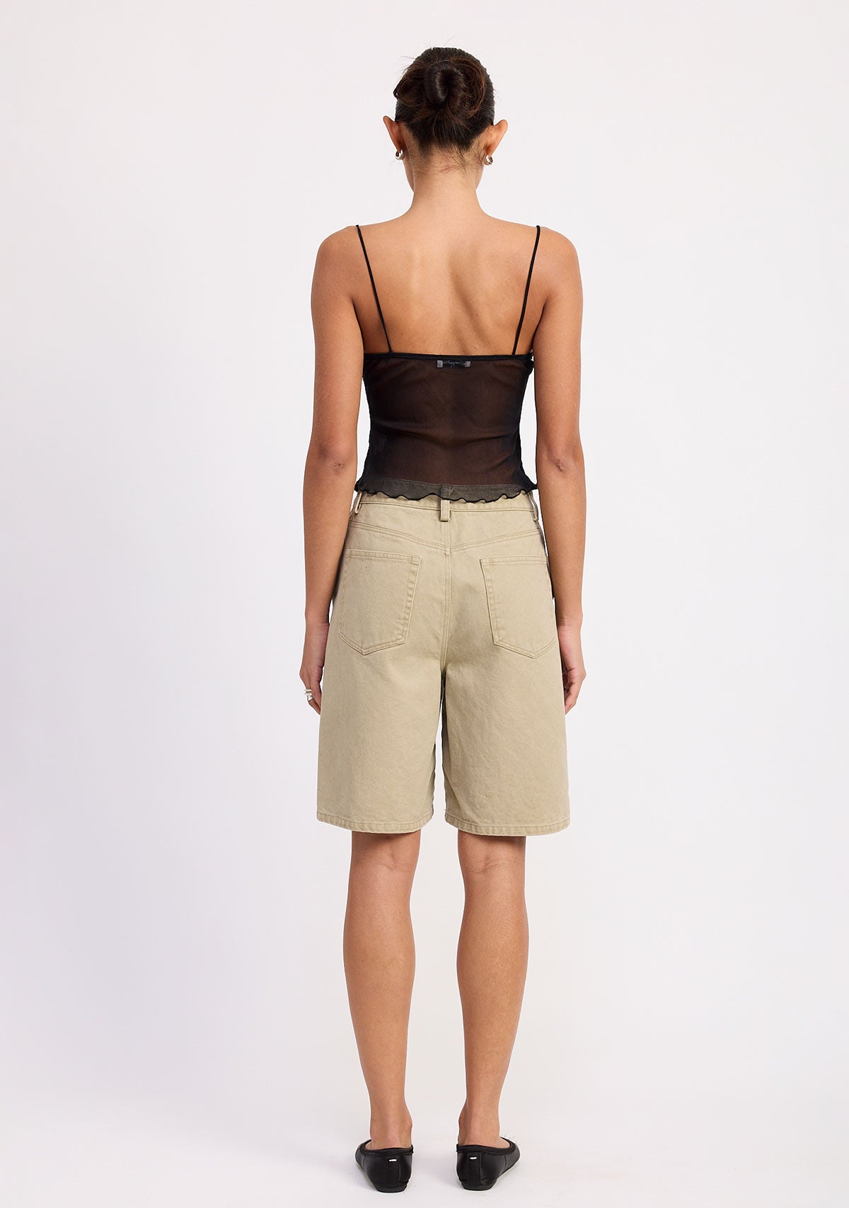 Rosette Cami Black
