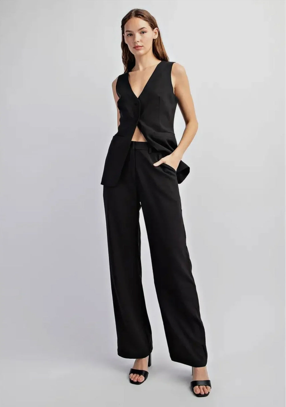 Textured Long Pant