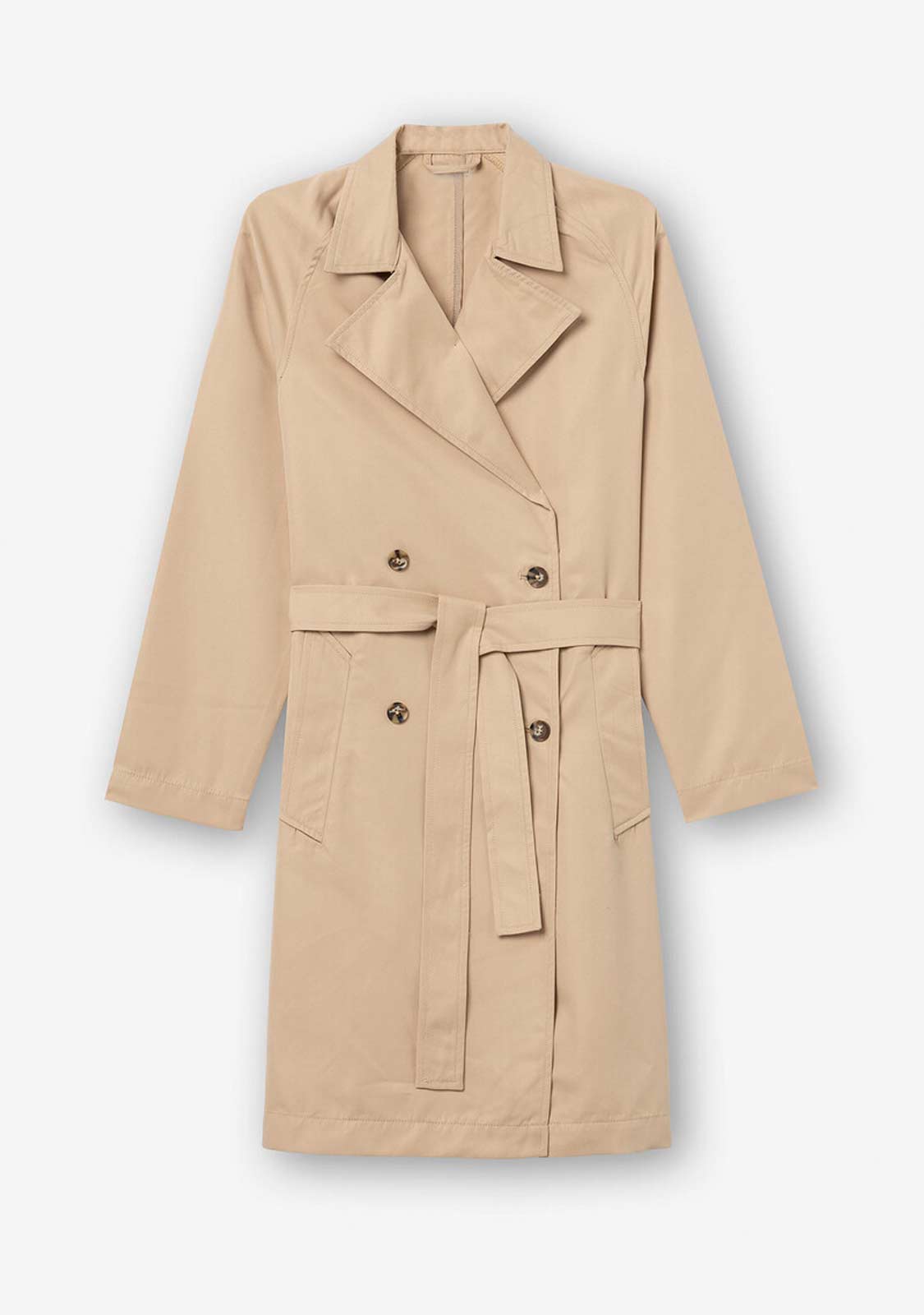 Double Breasted Trench Coat