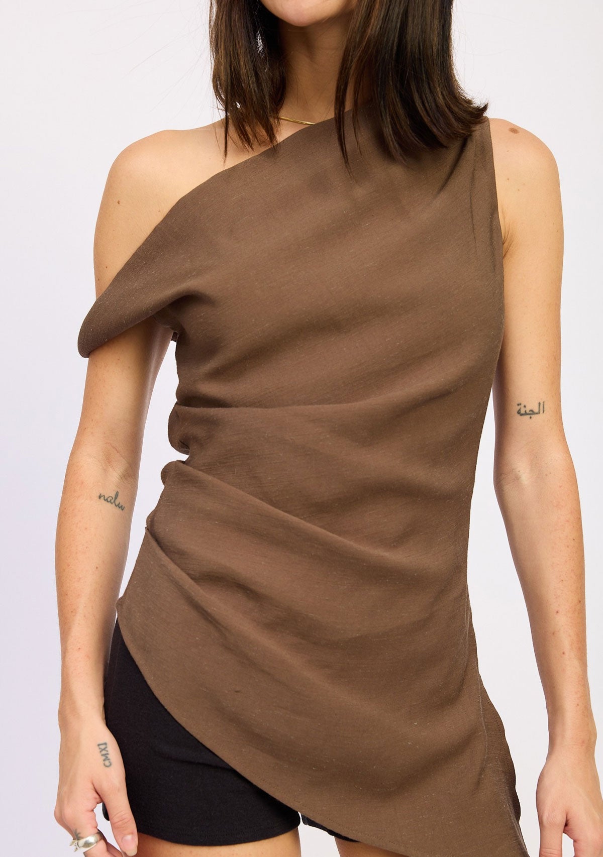 Asymmetrical Tunic Top