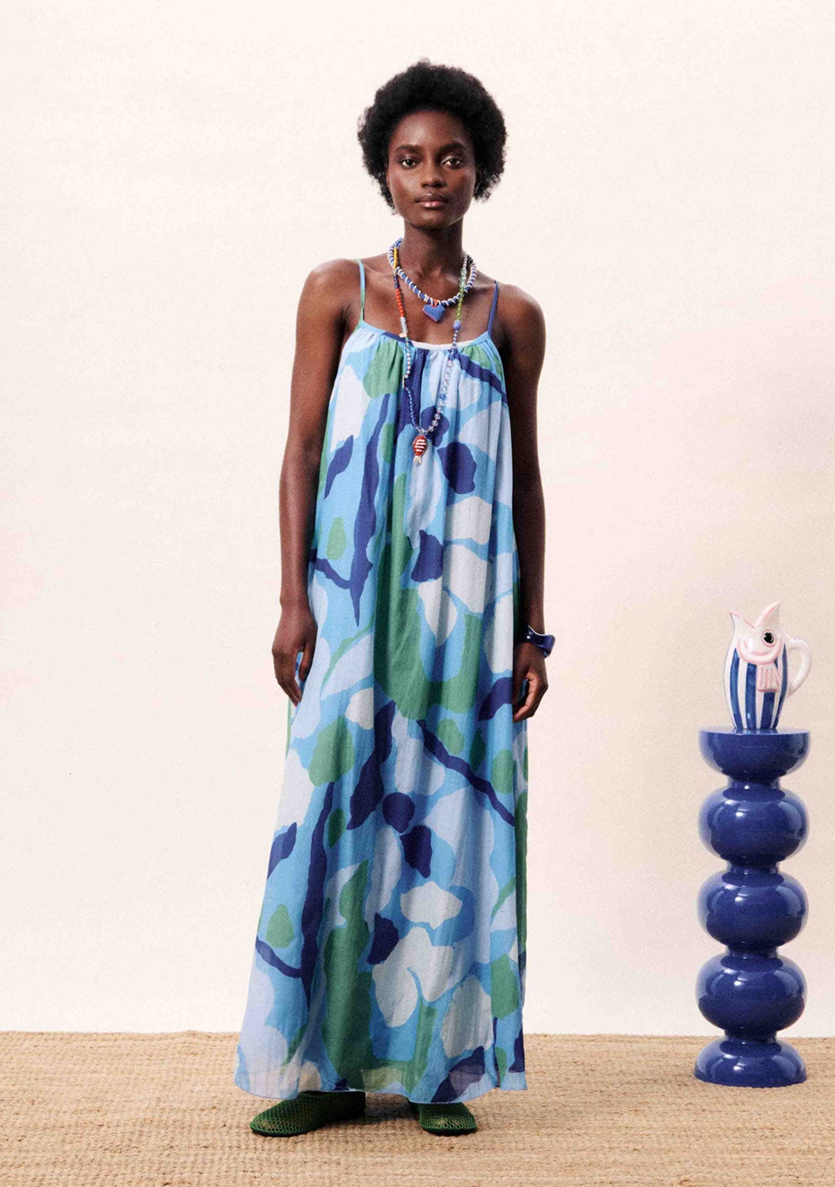 Andaman Dress Nenufar Bleu