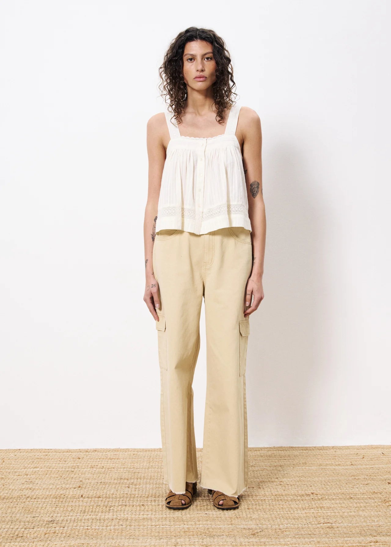 Lalita Tank Top Creme
