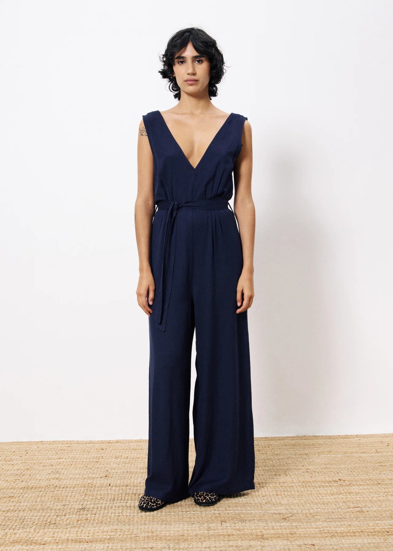 Pakize Jumpsuit Blue Marine