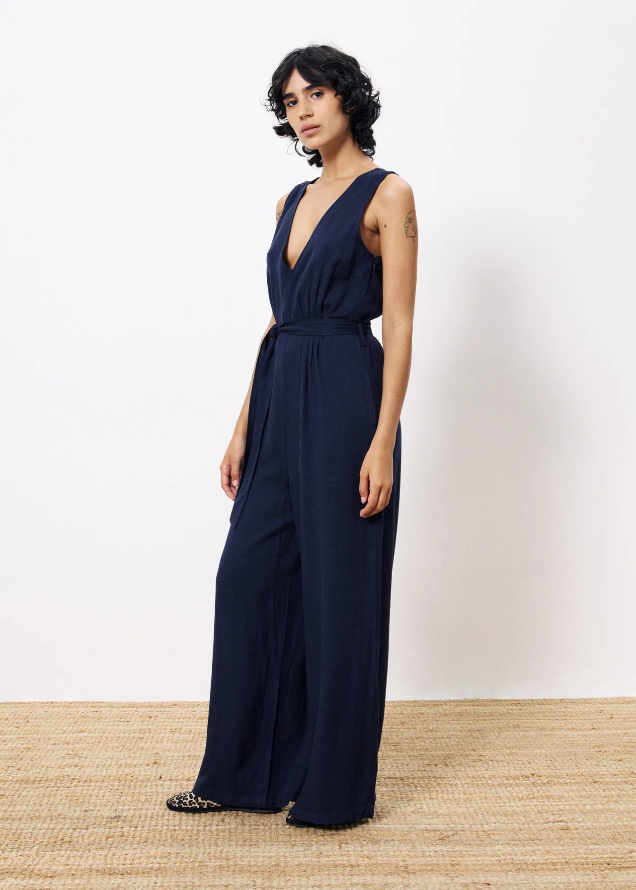 Pakize Jumpsuit Blue Marine