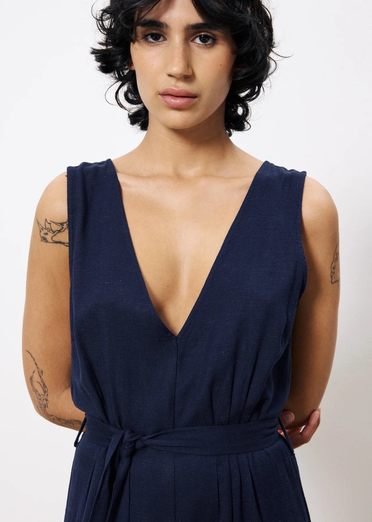 Pakize Jumpsuit Blue Marine