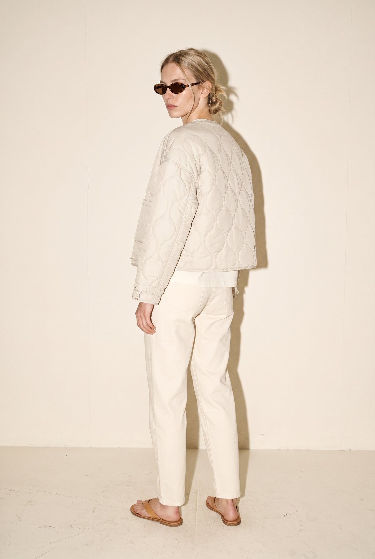 The Kara Jacket Cream