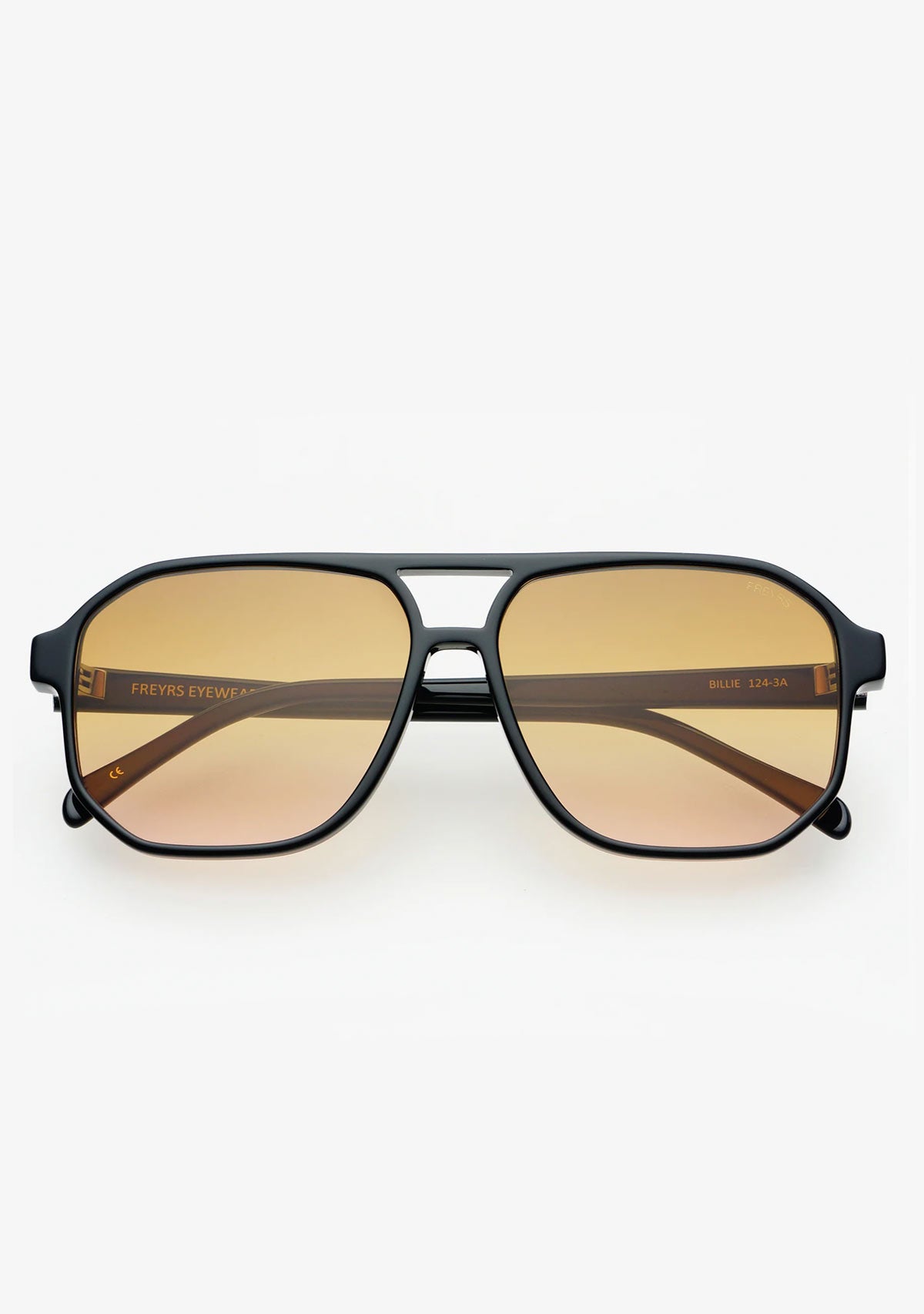 Lunettes de soleil aviateur unisexes Billie